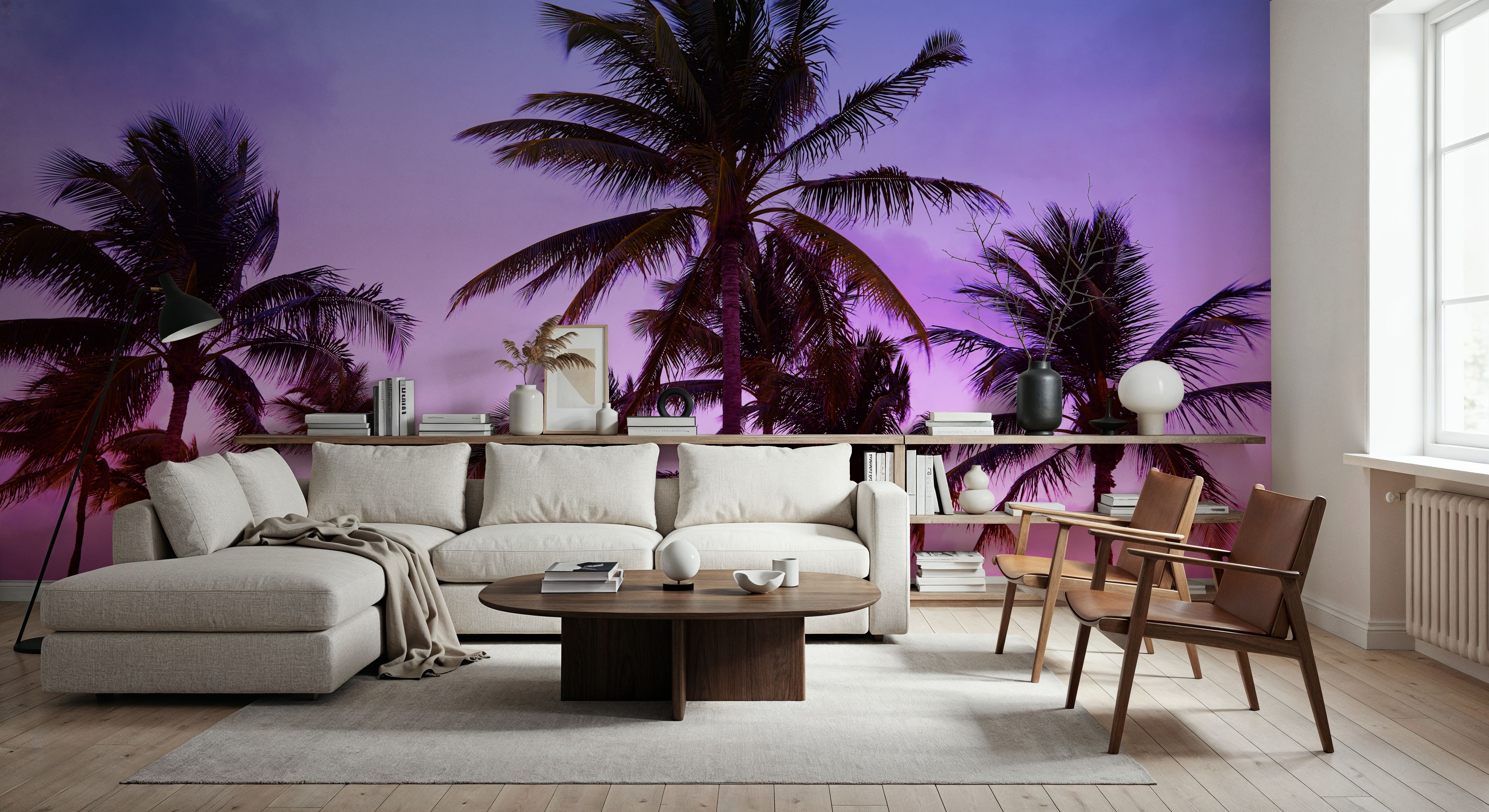 Palm Trees in Miami South Beach