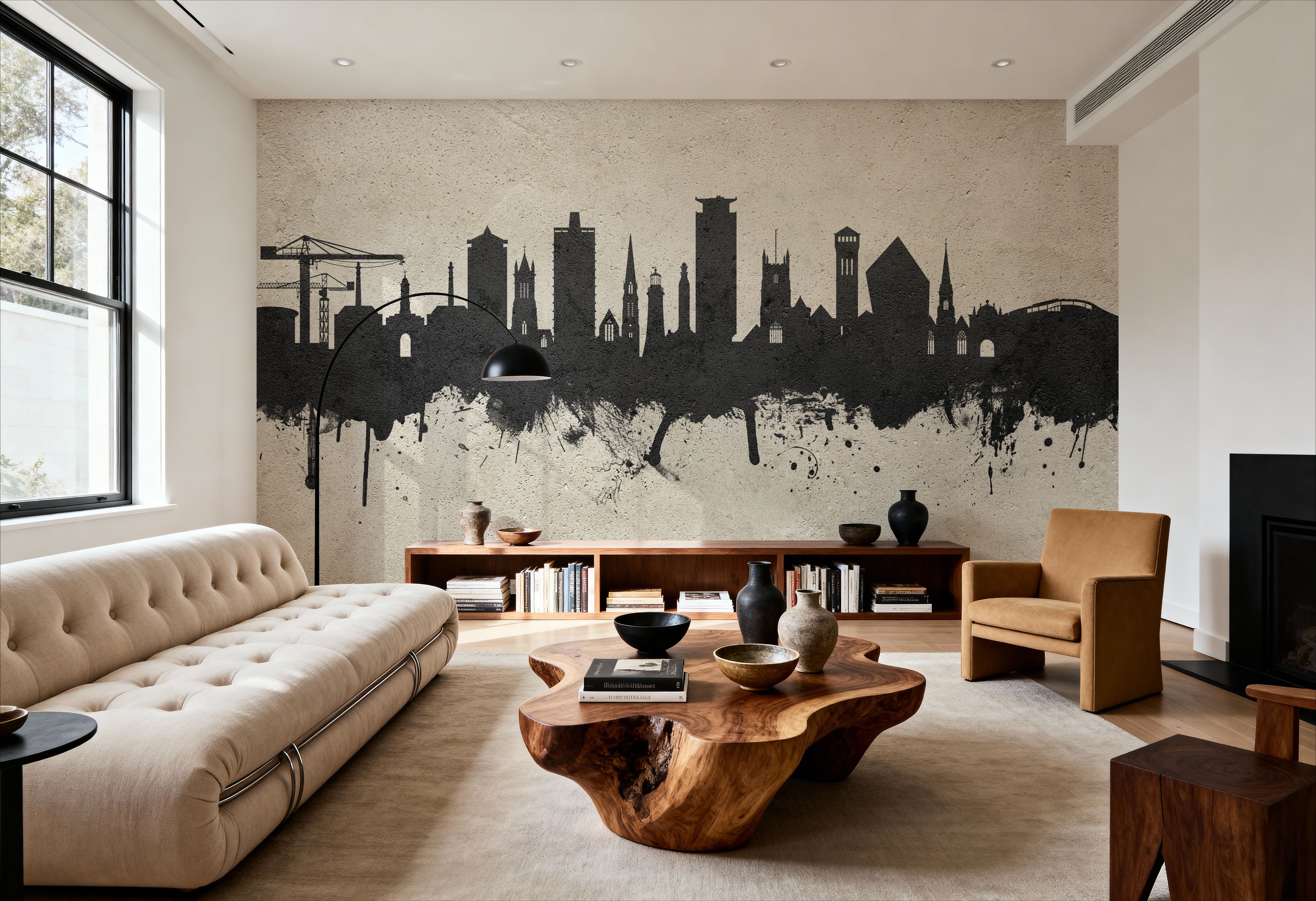 Plymouth England Skyline Concrete