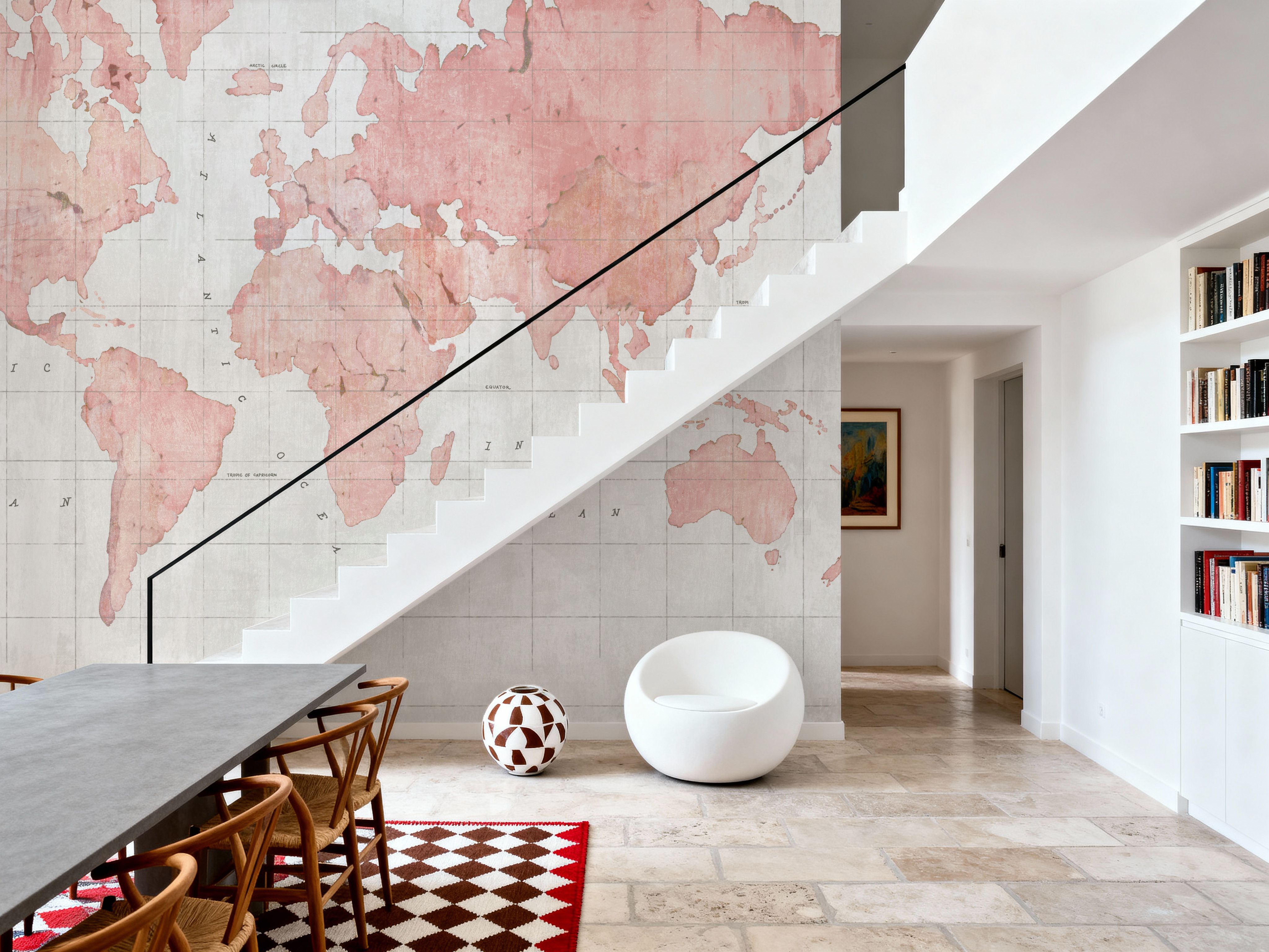 Across the World Shes Going Places Pink