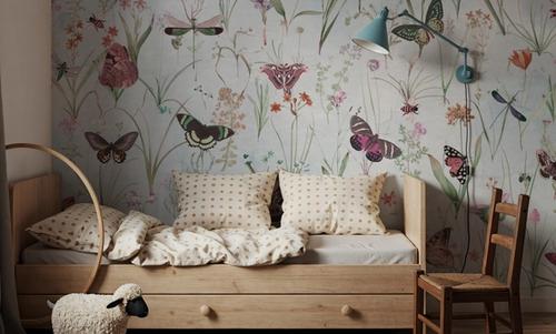 Herbals and Butterflies Blue