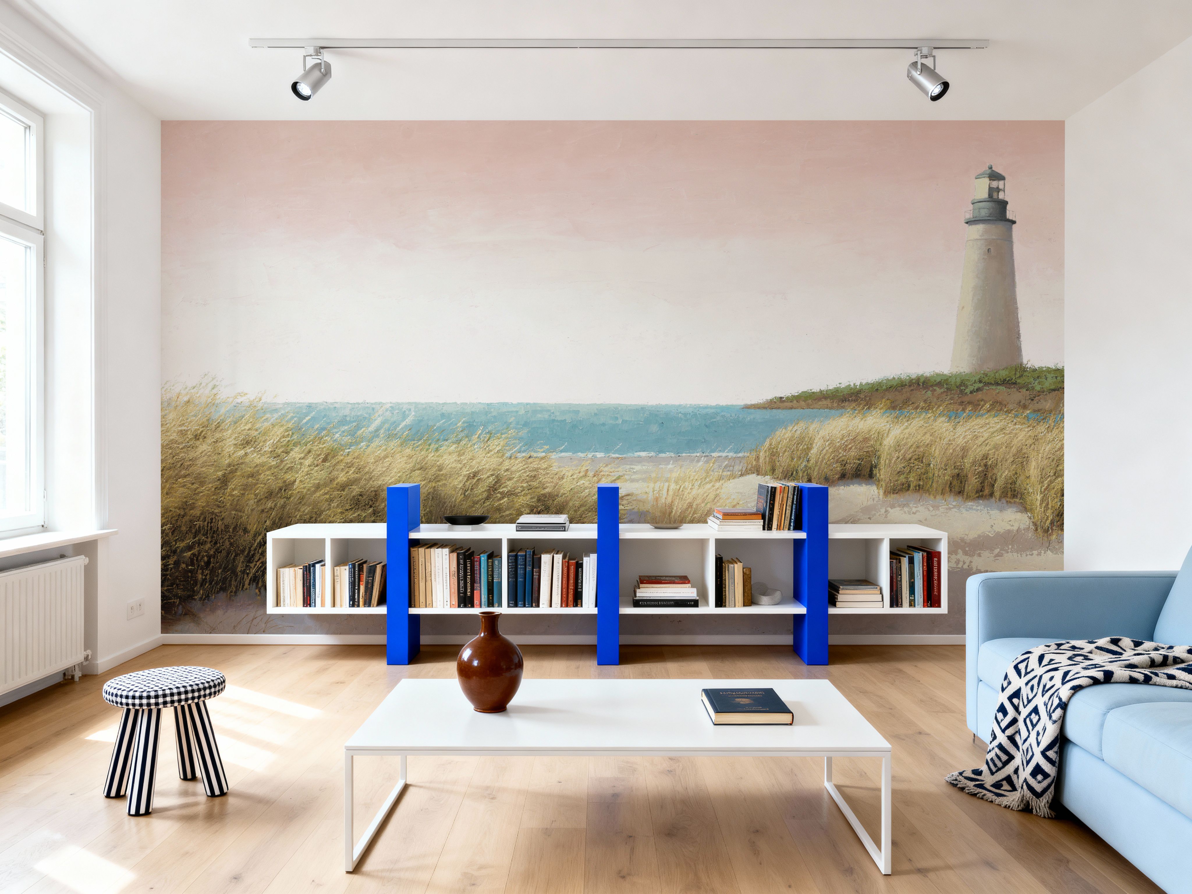 Lighthouse By The Sea