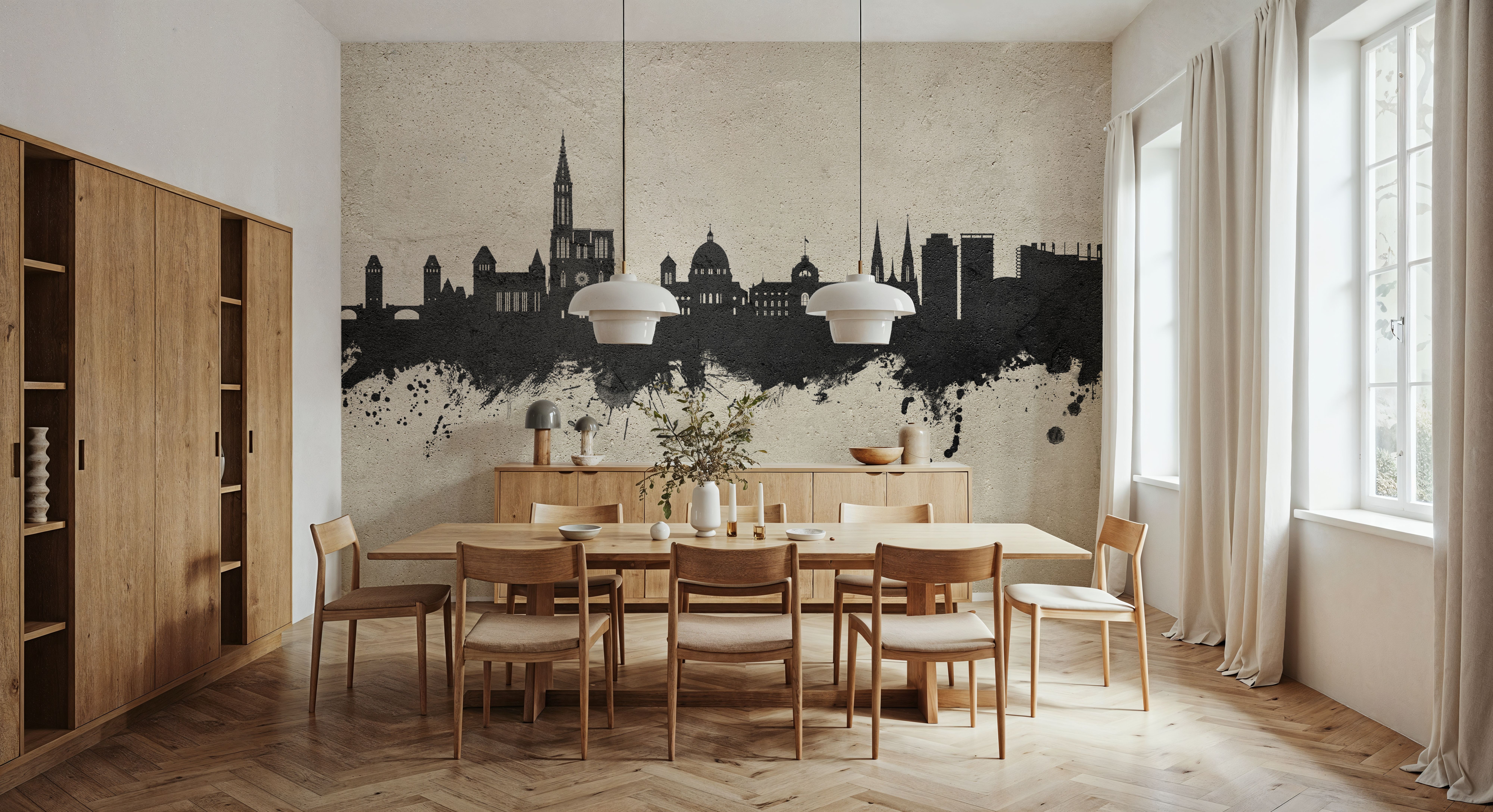 Strasbourg France Skyline Concrete