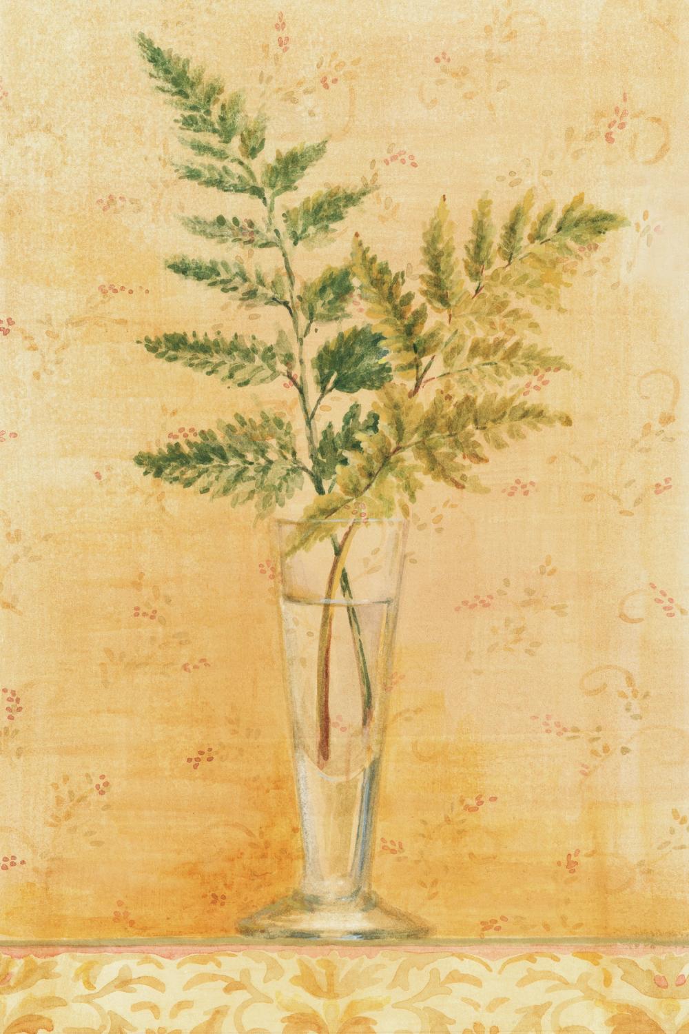 Ferns in Glass Vase I