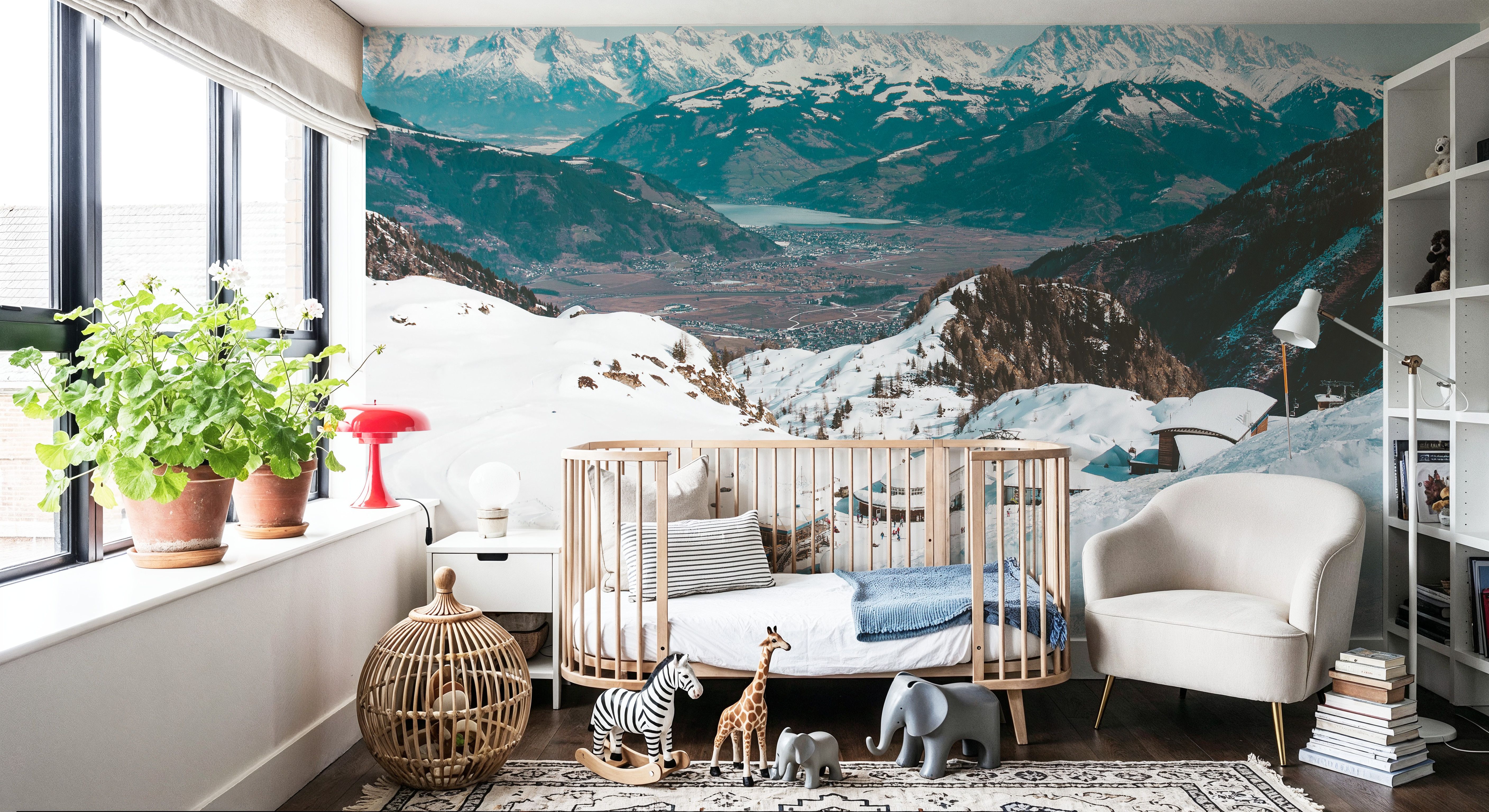 Downhill Skiing, Papel de parede