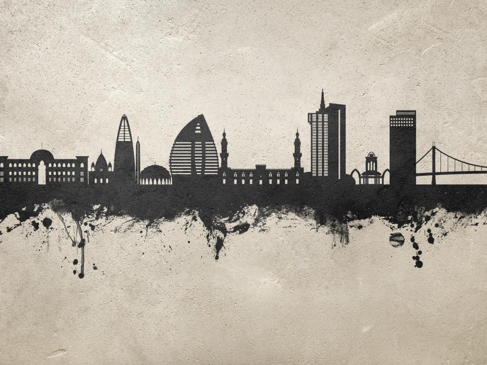 Khartoum Sudan Skyline Concrete