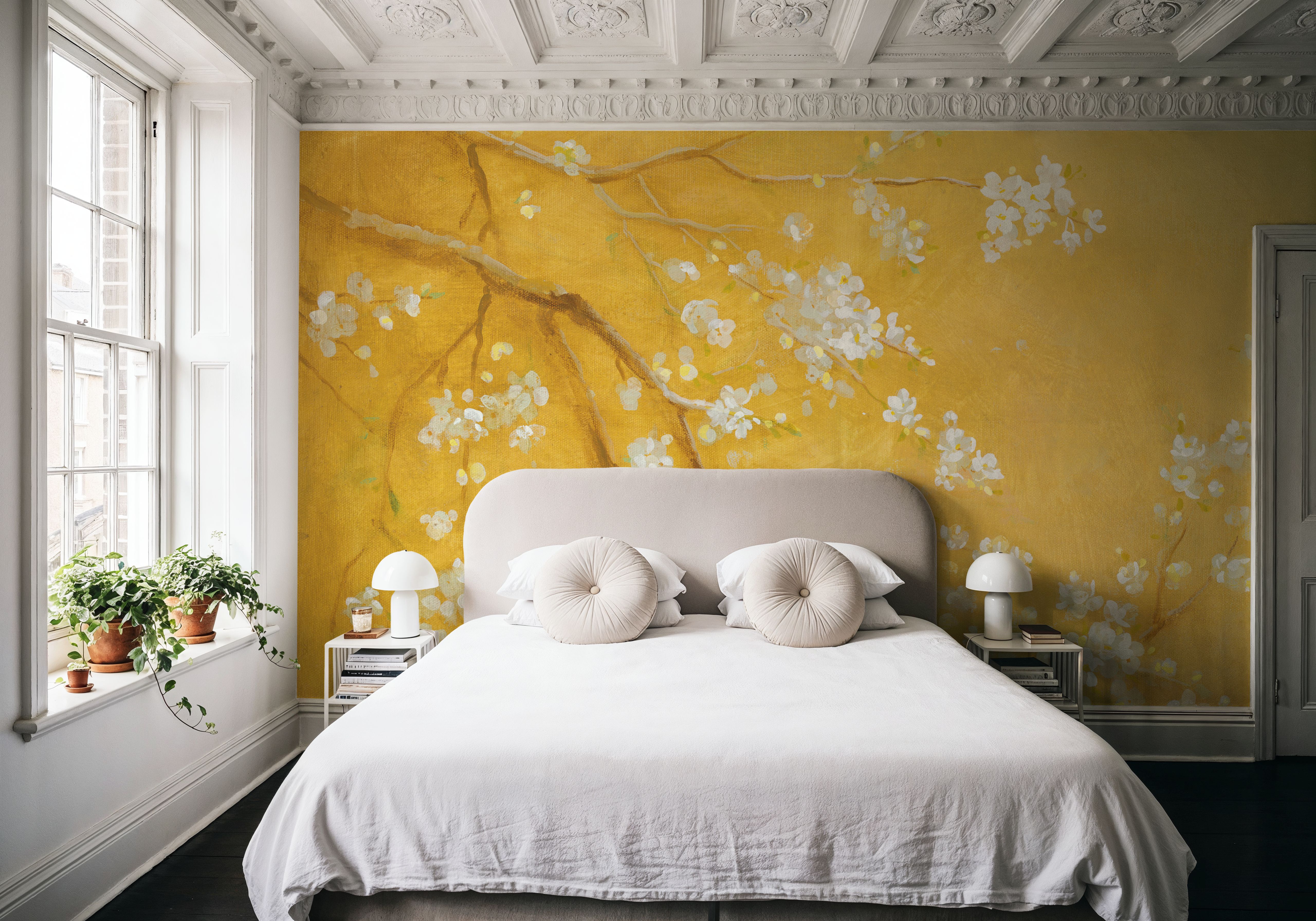 White Cherry Blossoms I