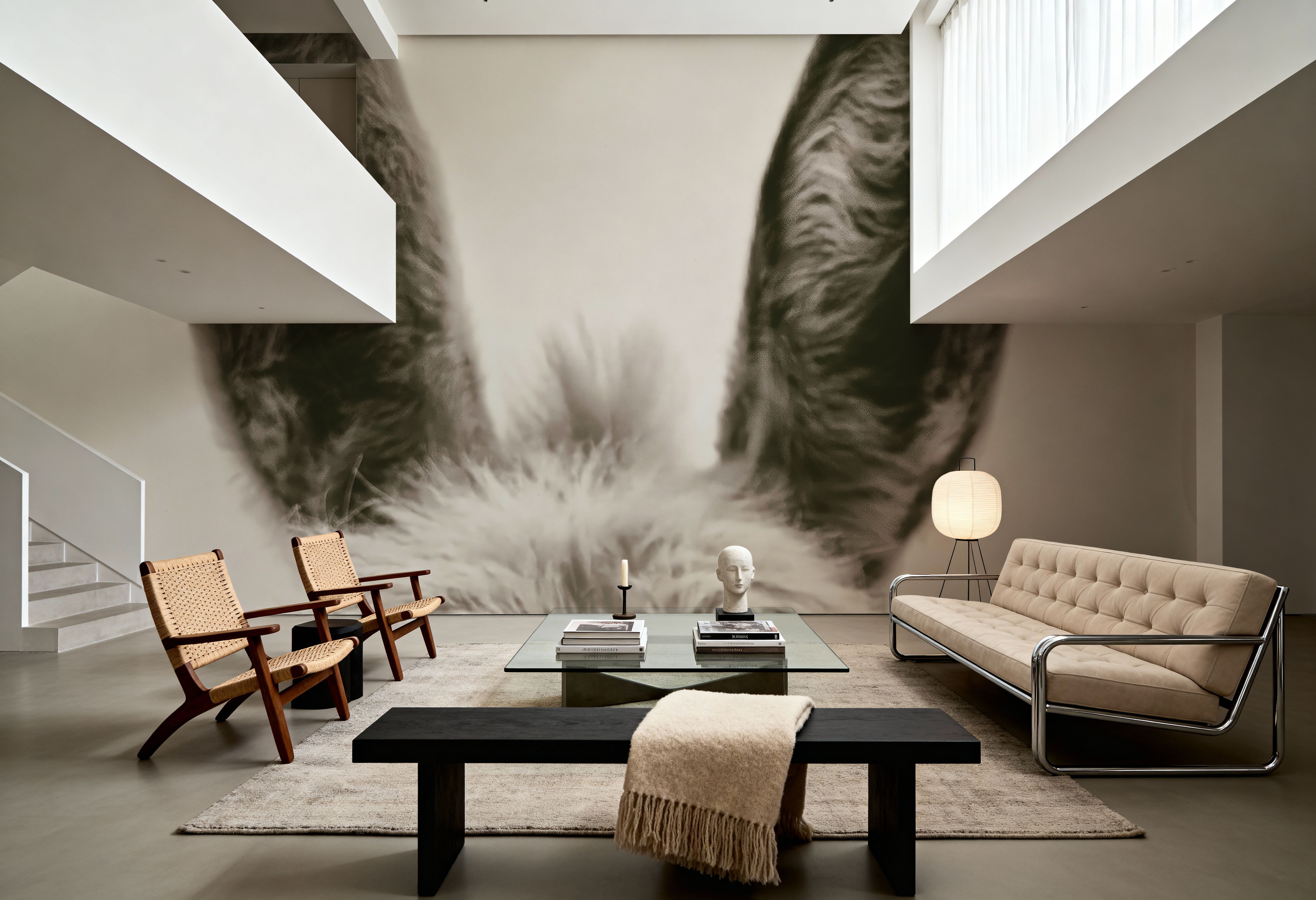 Downward Facing Donkey Sepia, Wallpaper