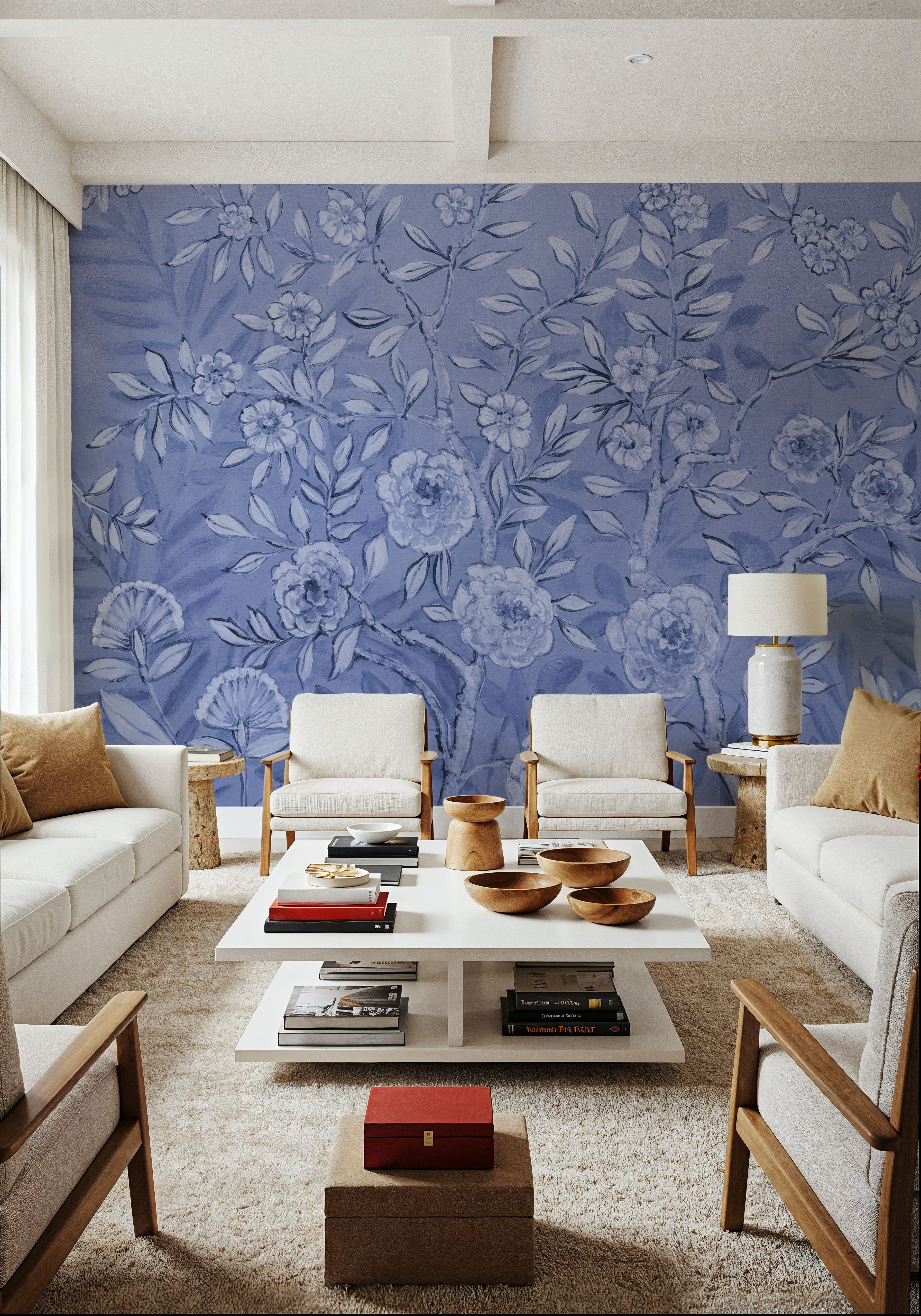 French Garden All Blue