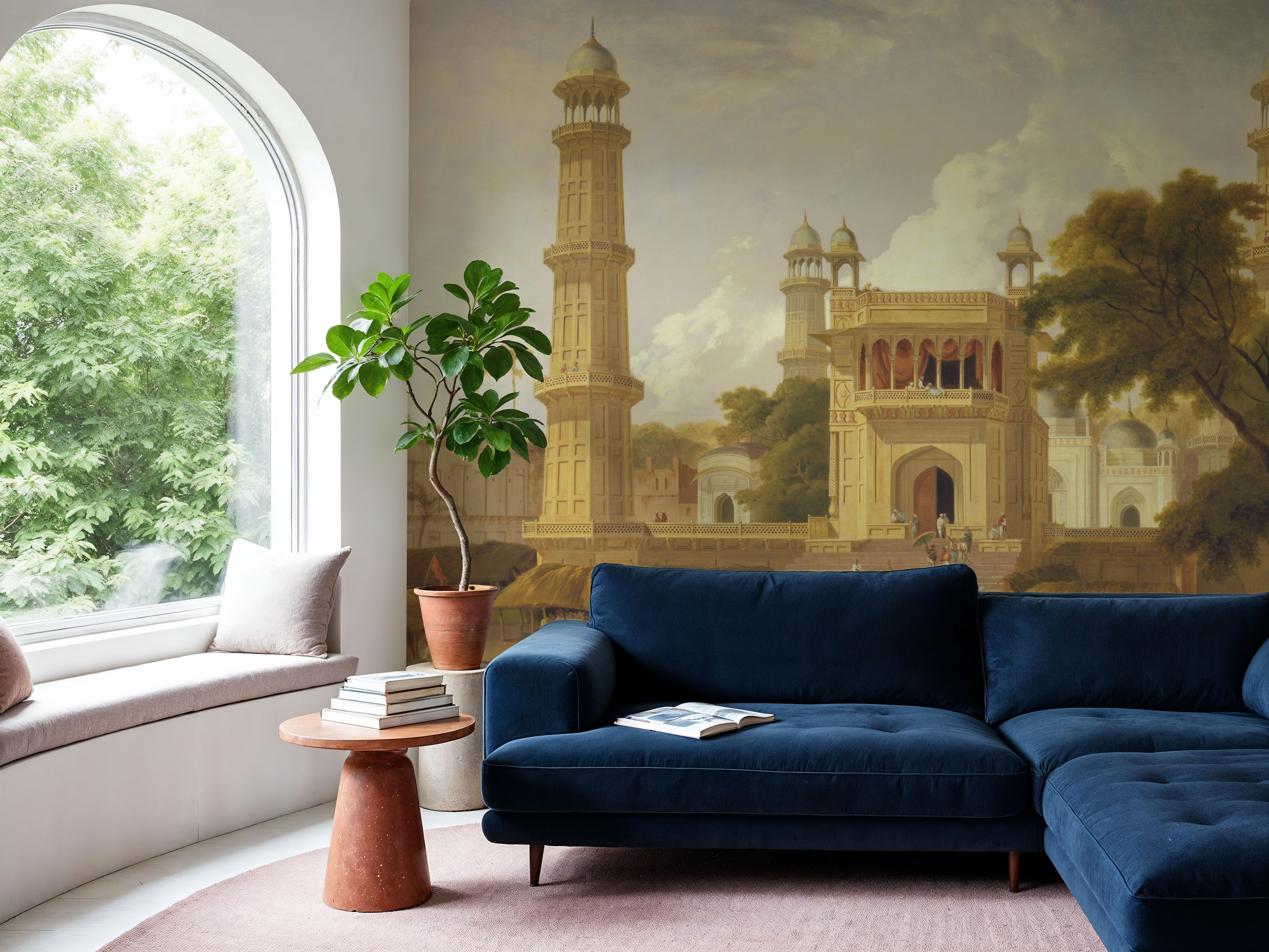 Indian Temple, Said to Be the Mosque of Abo-ul-Nabi,