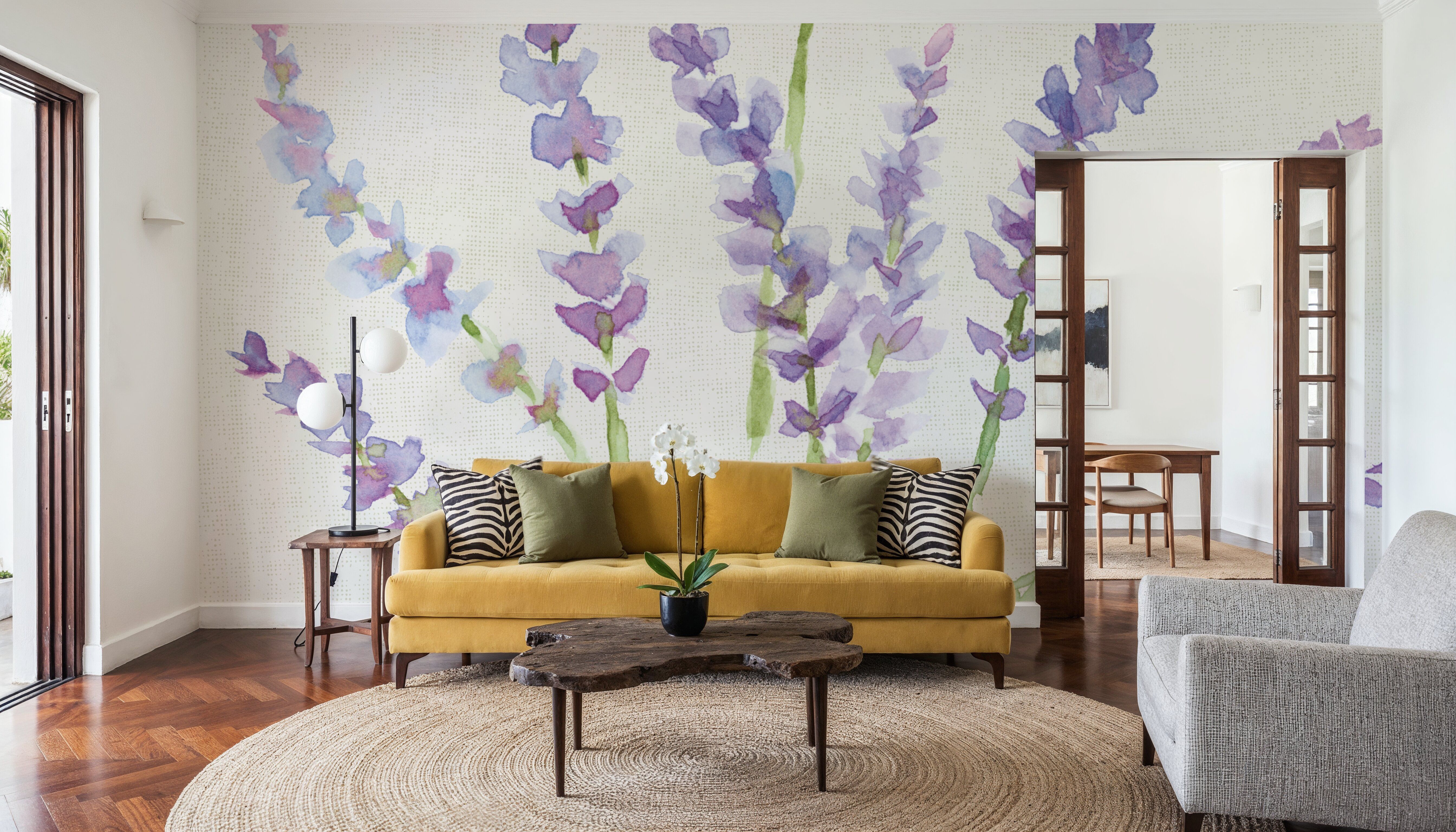 Fresh Floral VI, Wallpaper