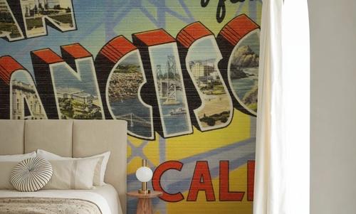 Greetings from San Francisco - Screenprint Postcard