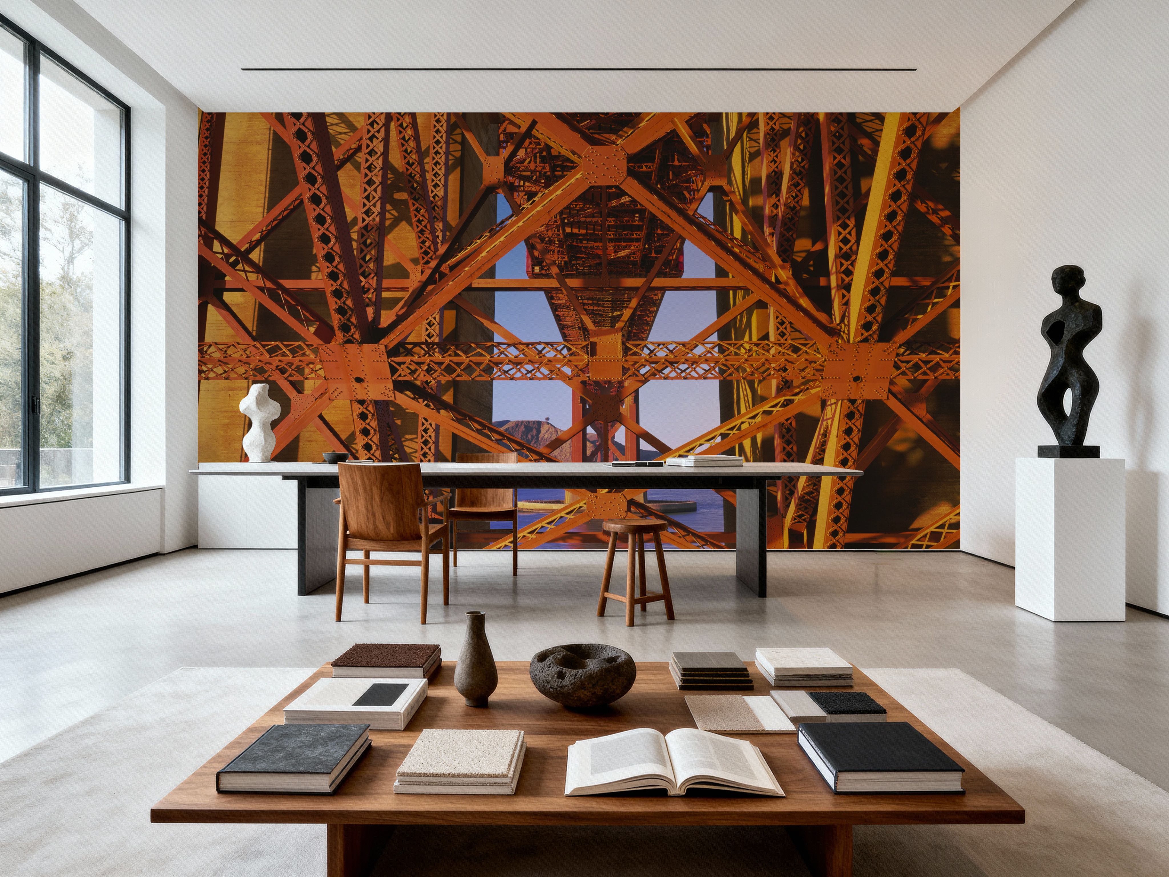 Sunset Truss, Wallpaper