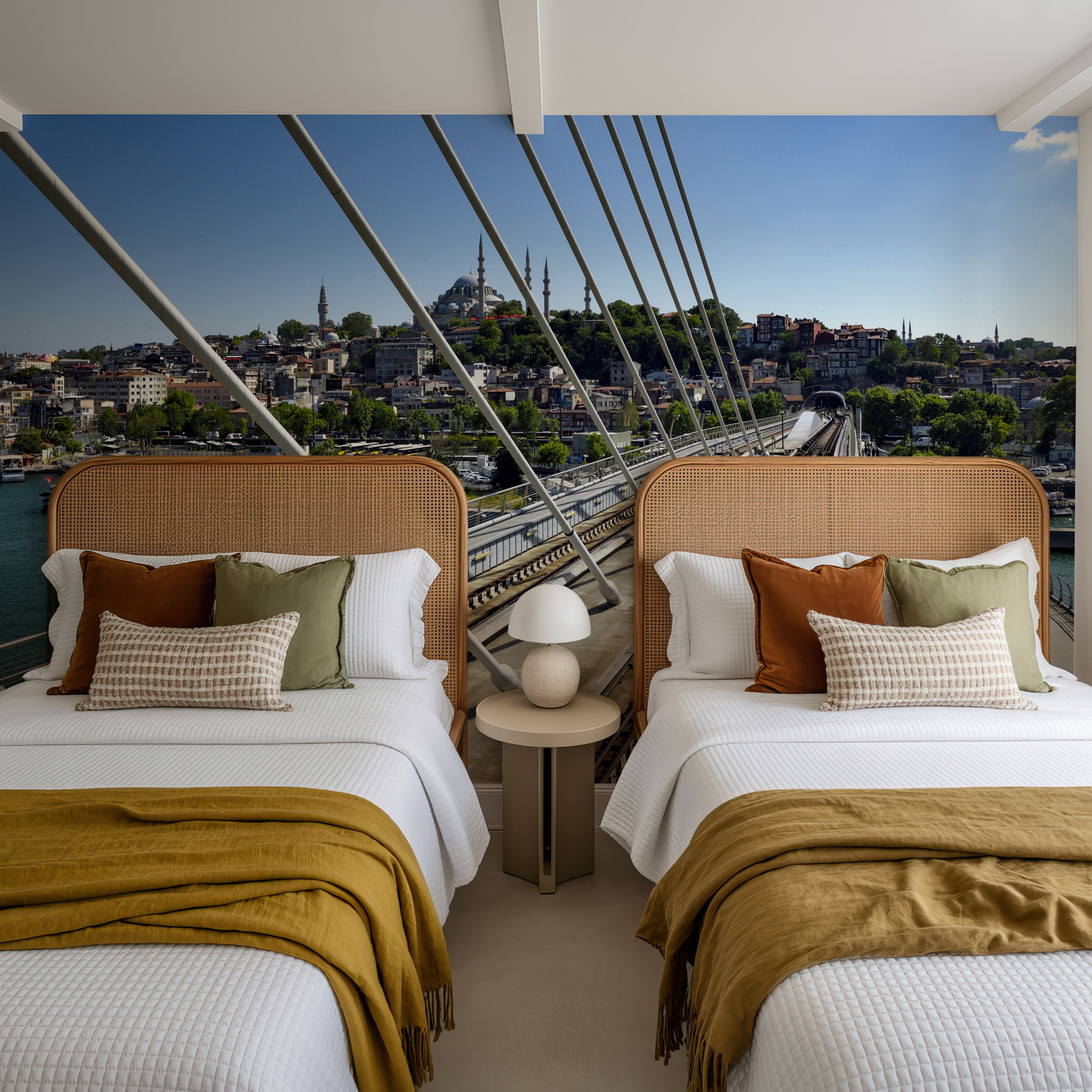 Urban Bridge Panorama