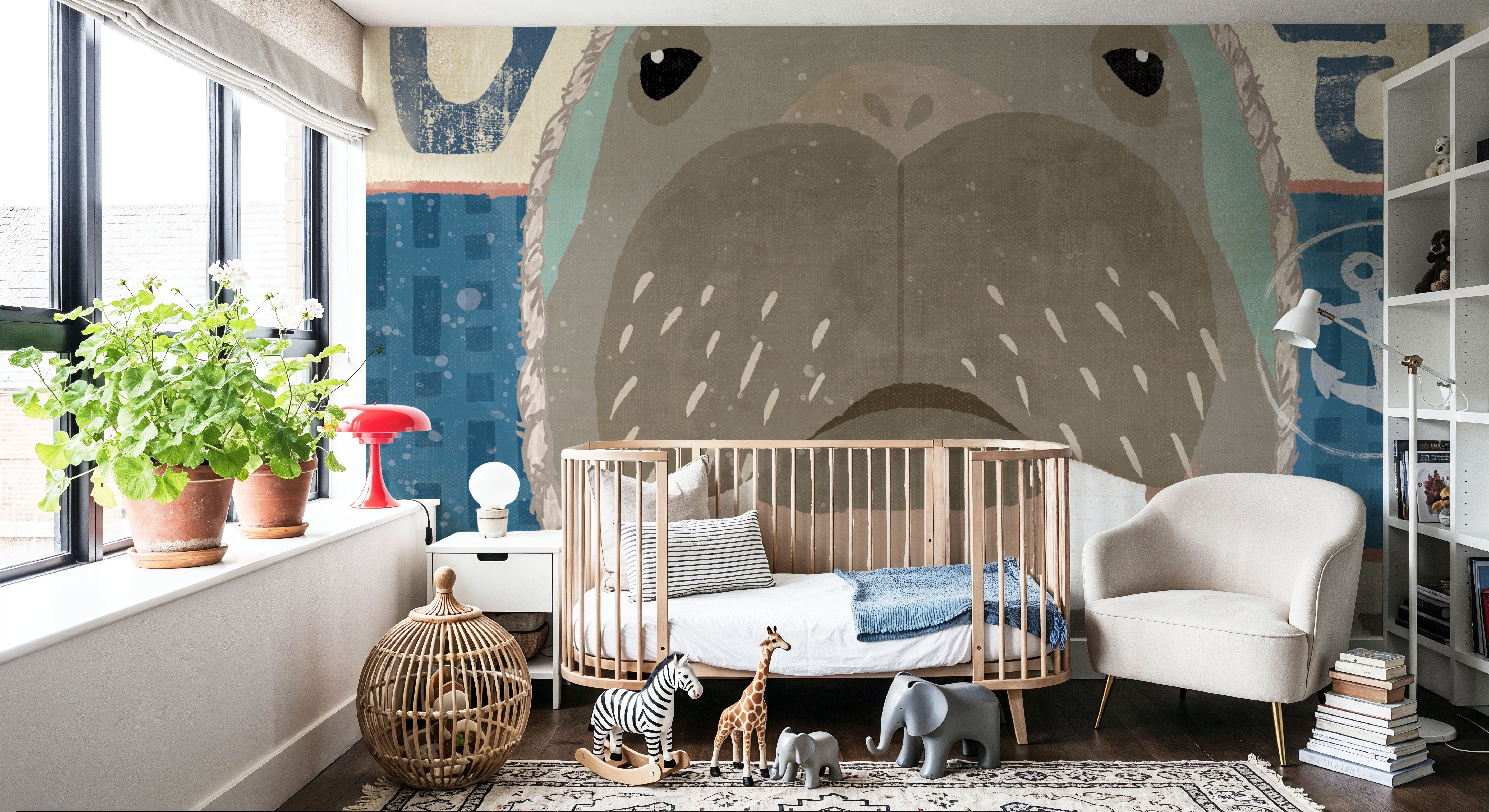 Here Comes the Walruss, Wallpaper