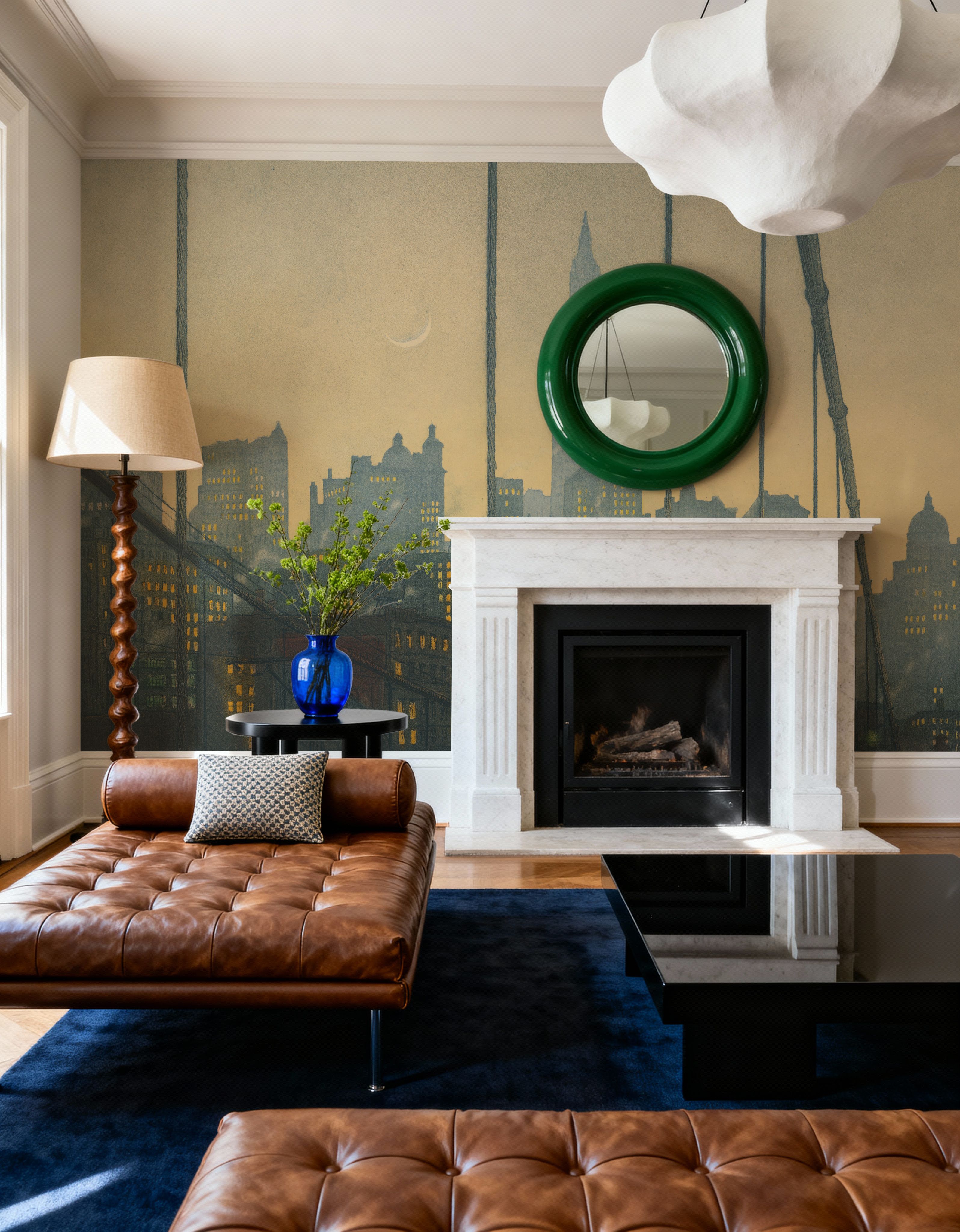 New York, Brooklyn bridge (1927) Illustration