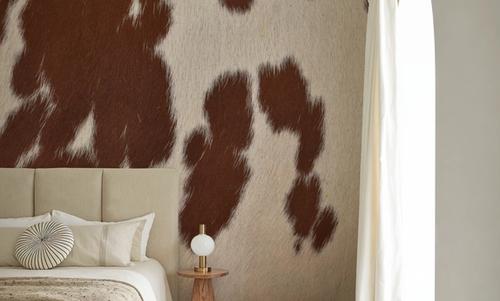 Brown Spotted Cow Hide