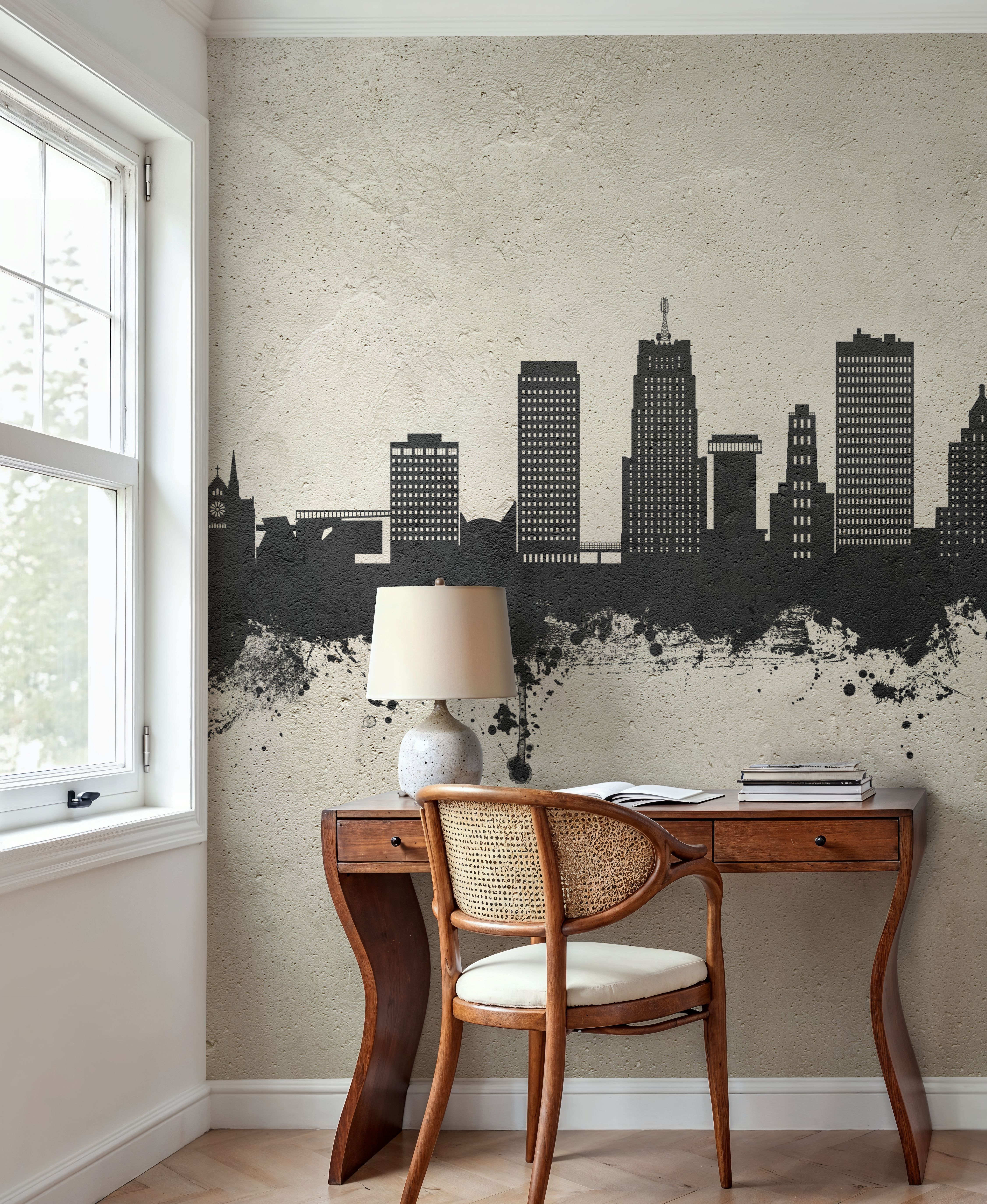 Akron Ohio Skyline Concrete