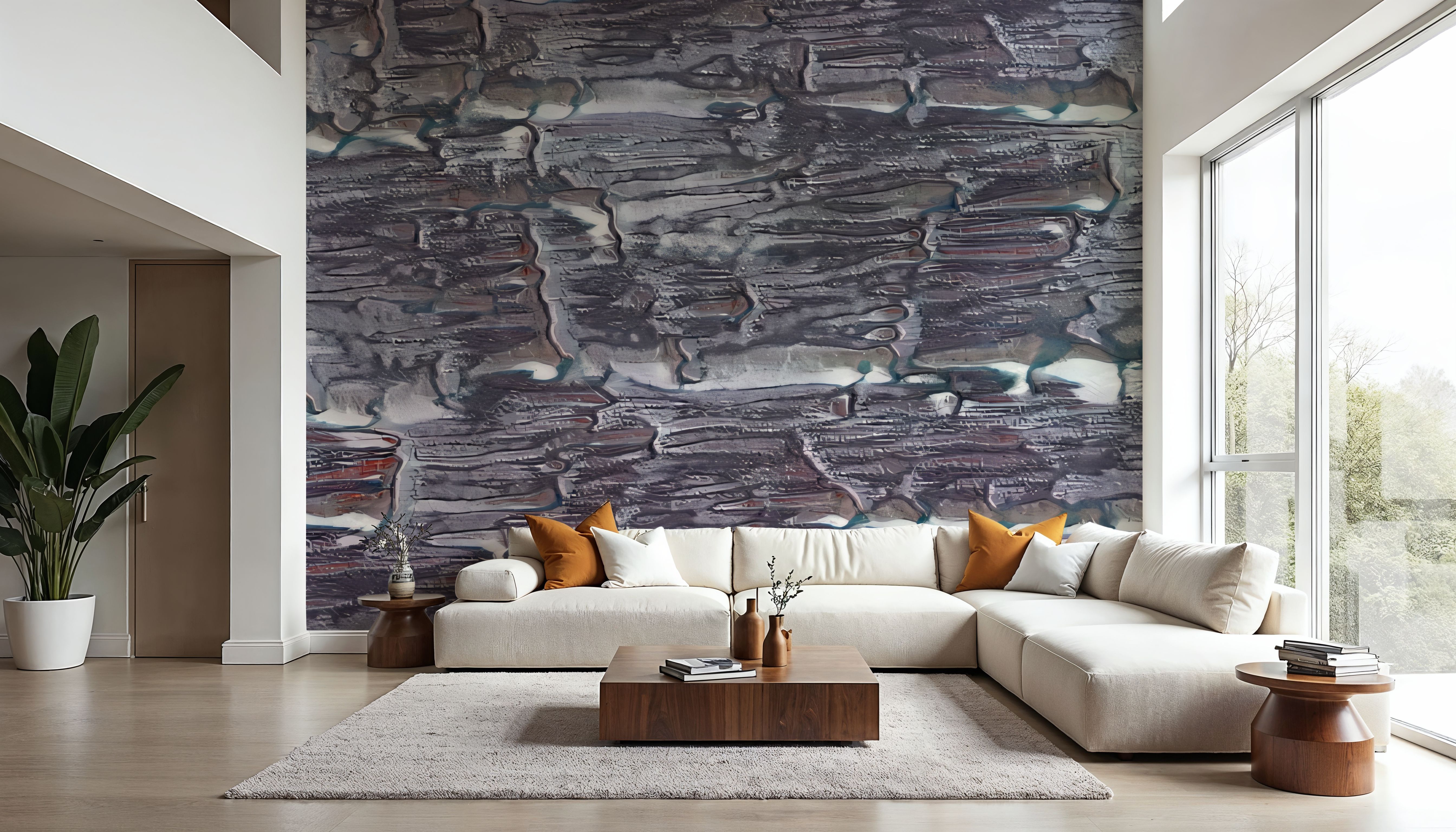 Smear Charcoal, Wallpaper