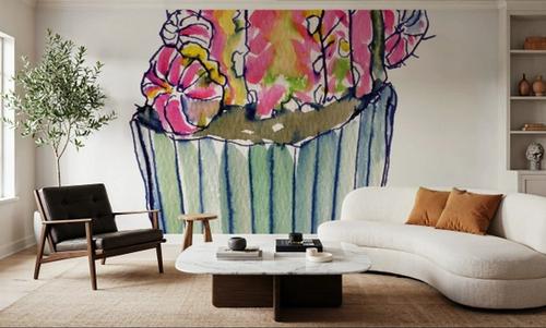 Colorful Cactus I