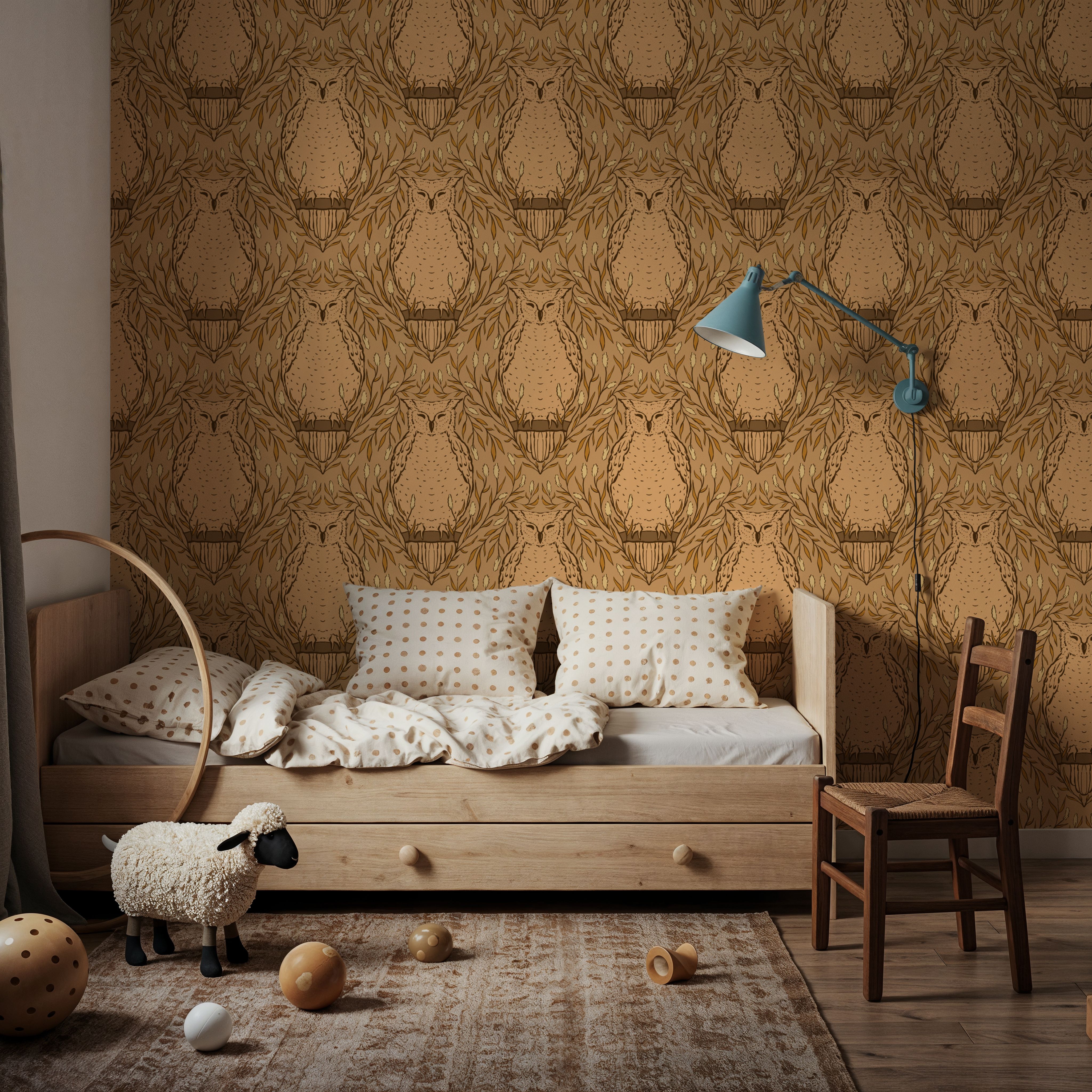 Harvest Owl, Wallpaper