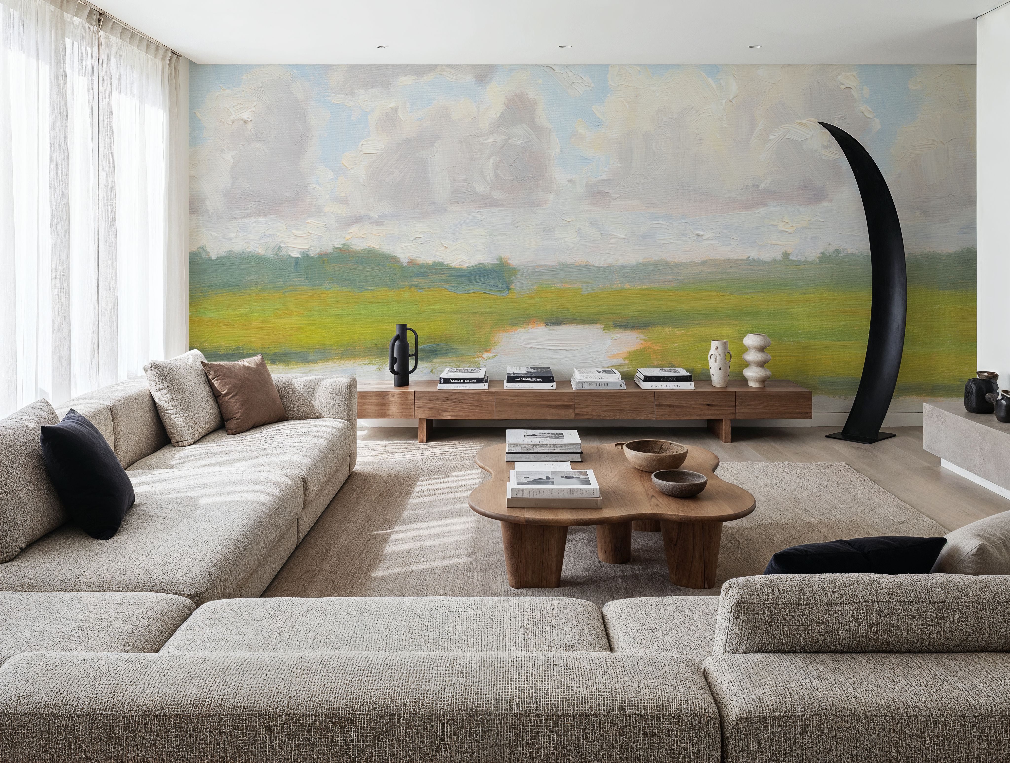 Clear Morning on the Marshes