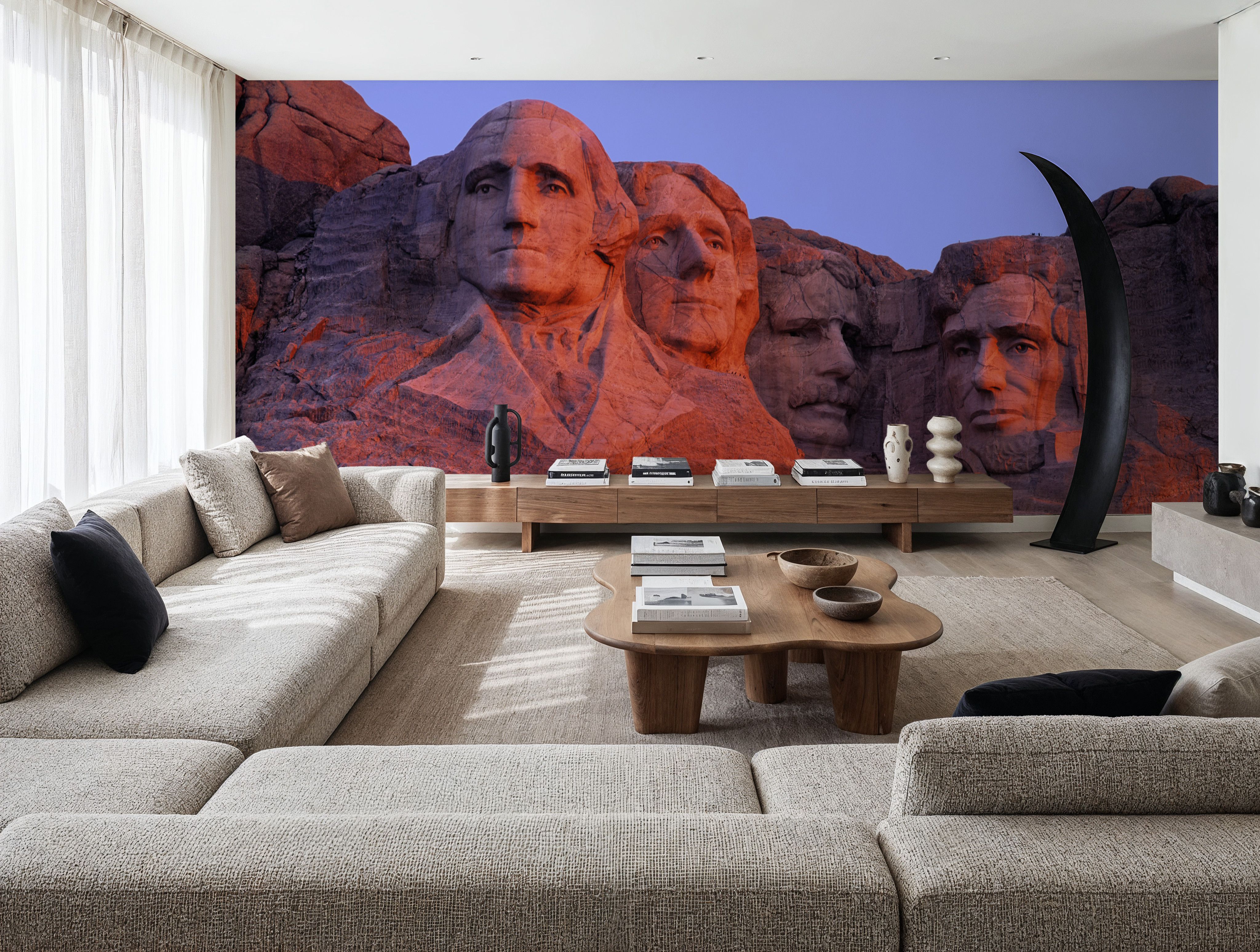 Mount Rushmore at Sunset
