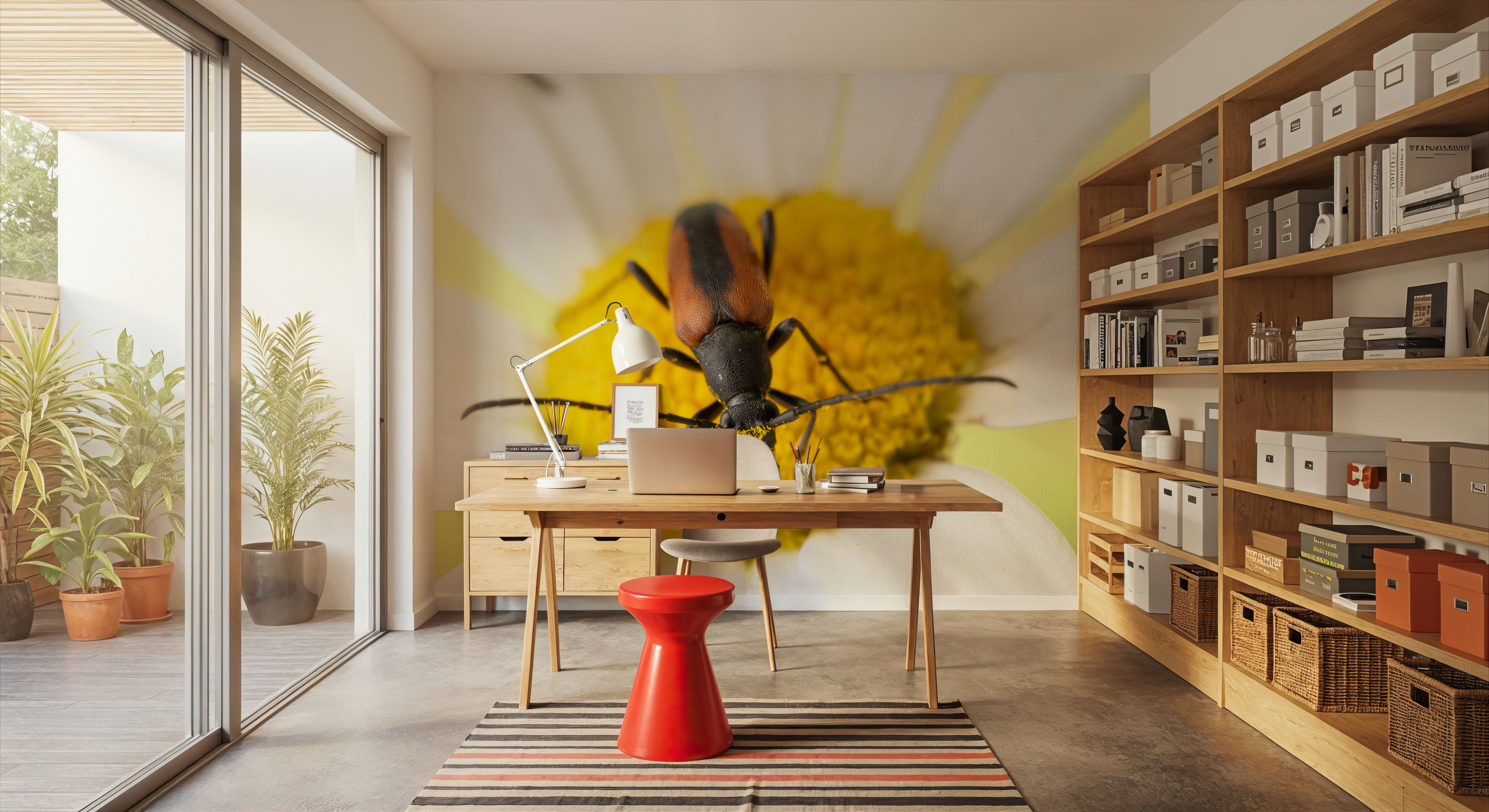 Hello Beetle, Wallpaper