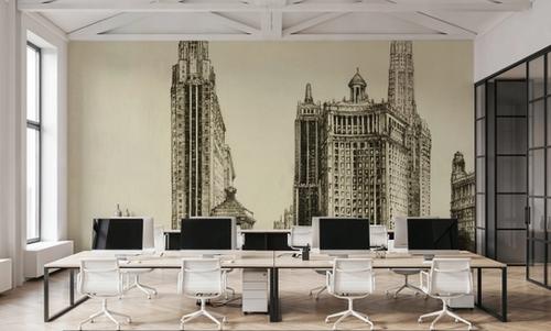 Chicago, the Gateway Illustration