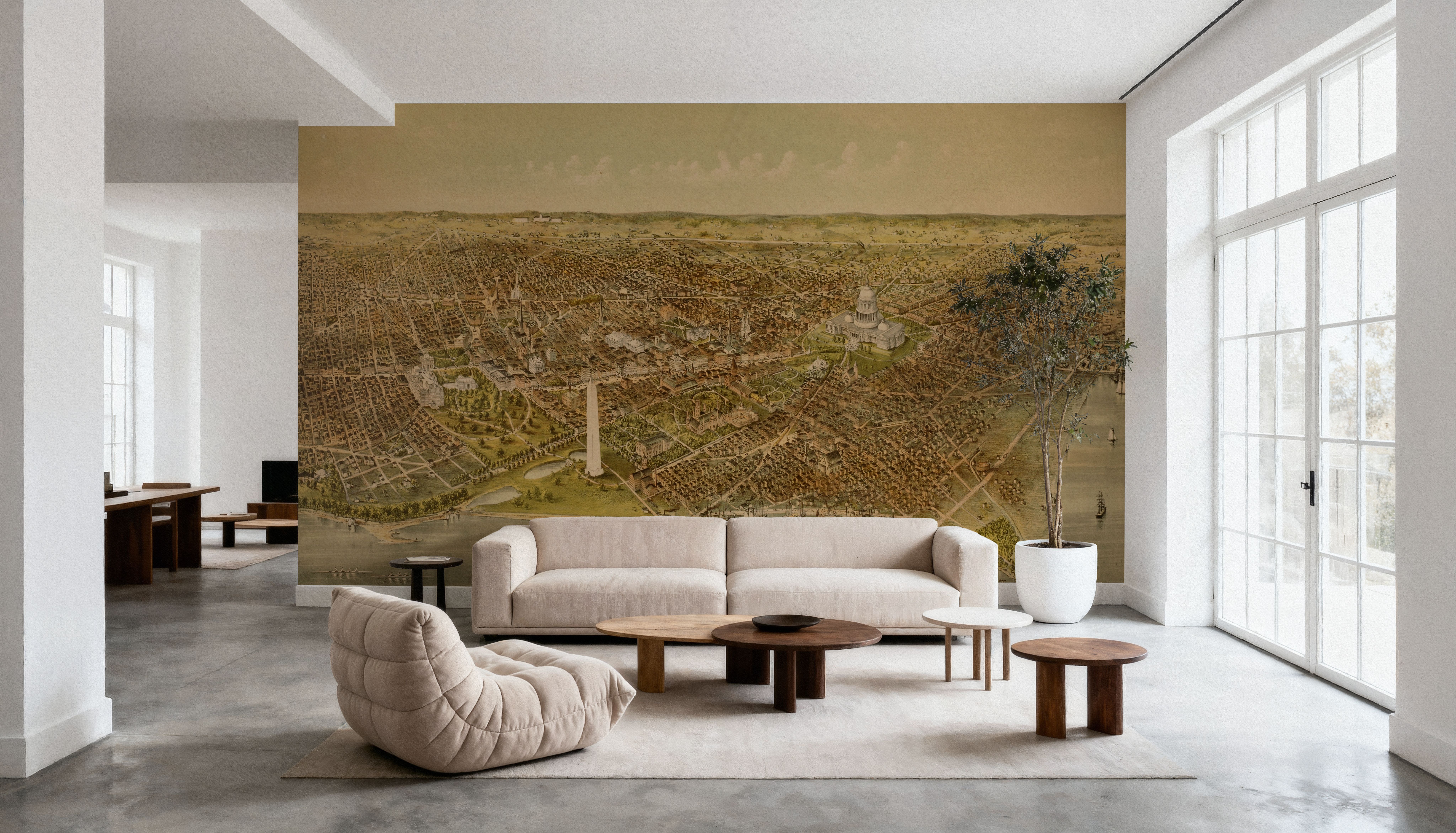 Washington Views, Wallpaper