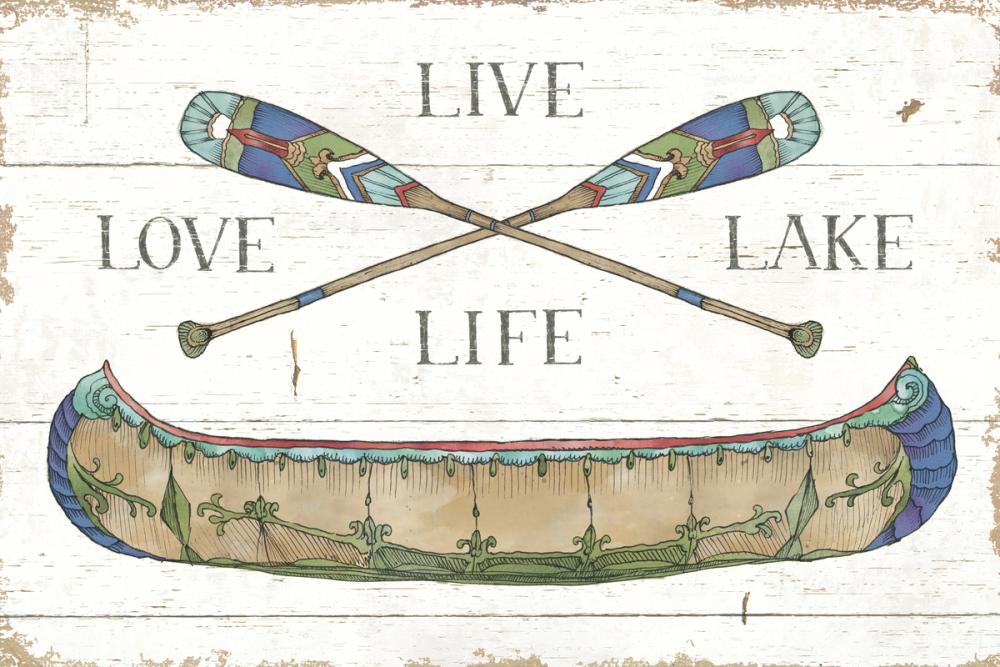 Lake Sketches III Color