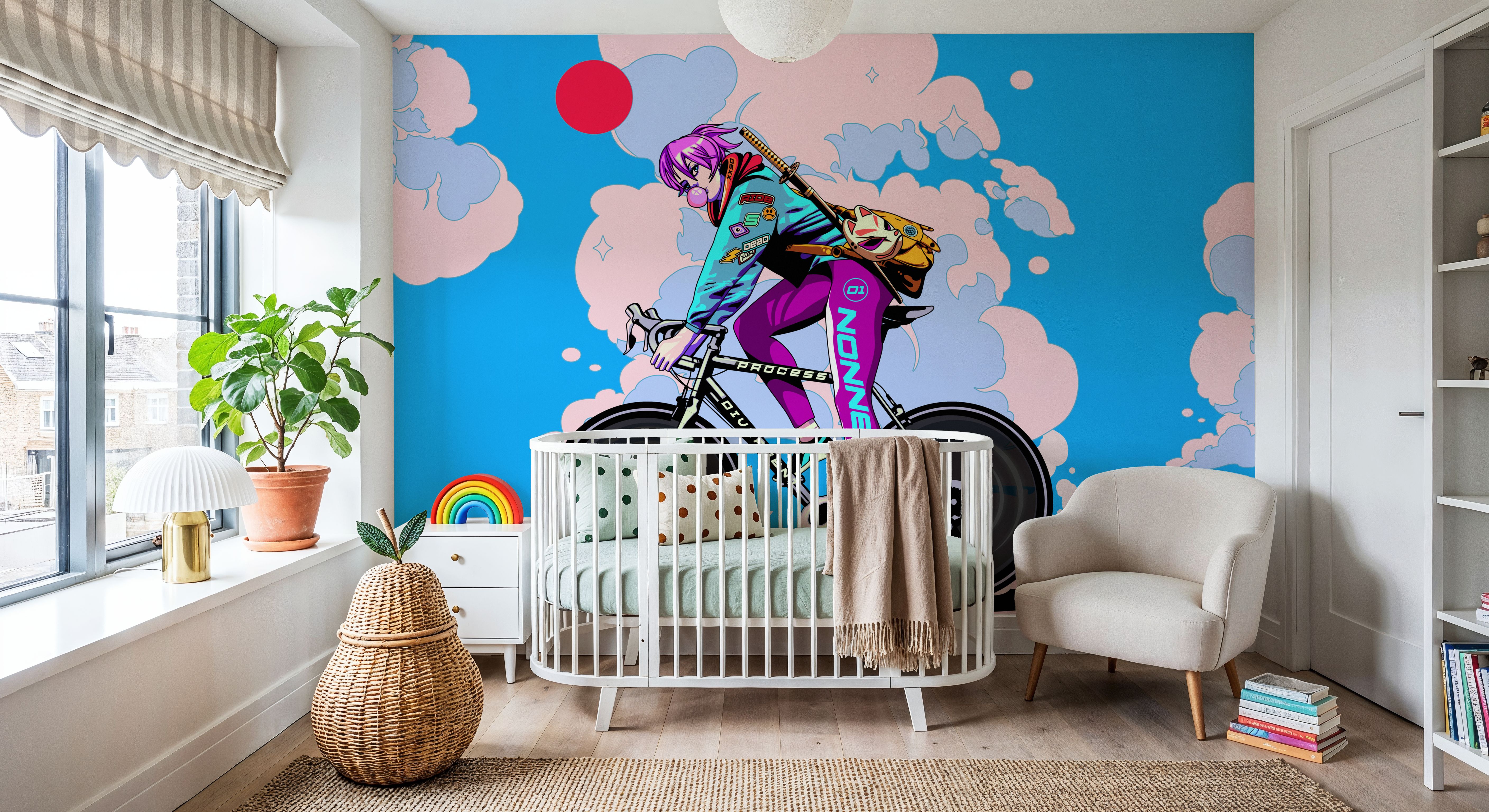 Anime Bike in Blue