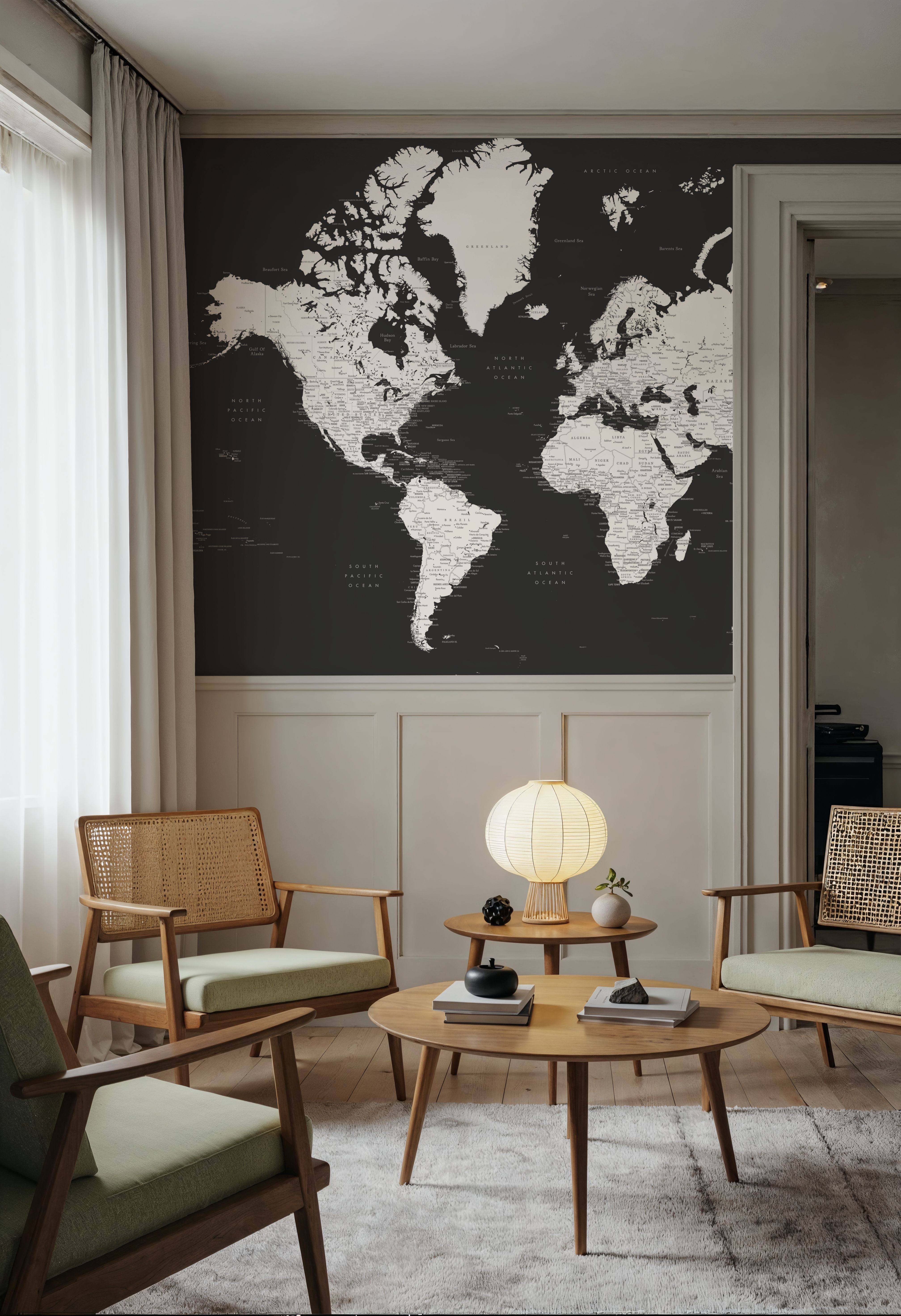 World Map Cities - Milo