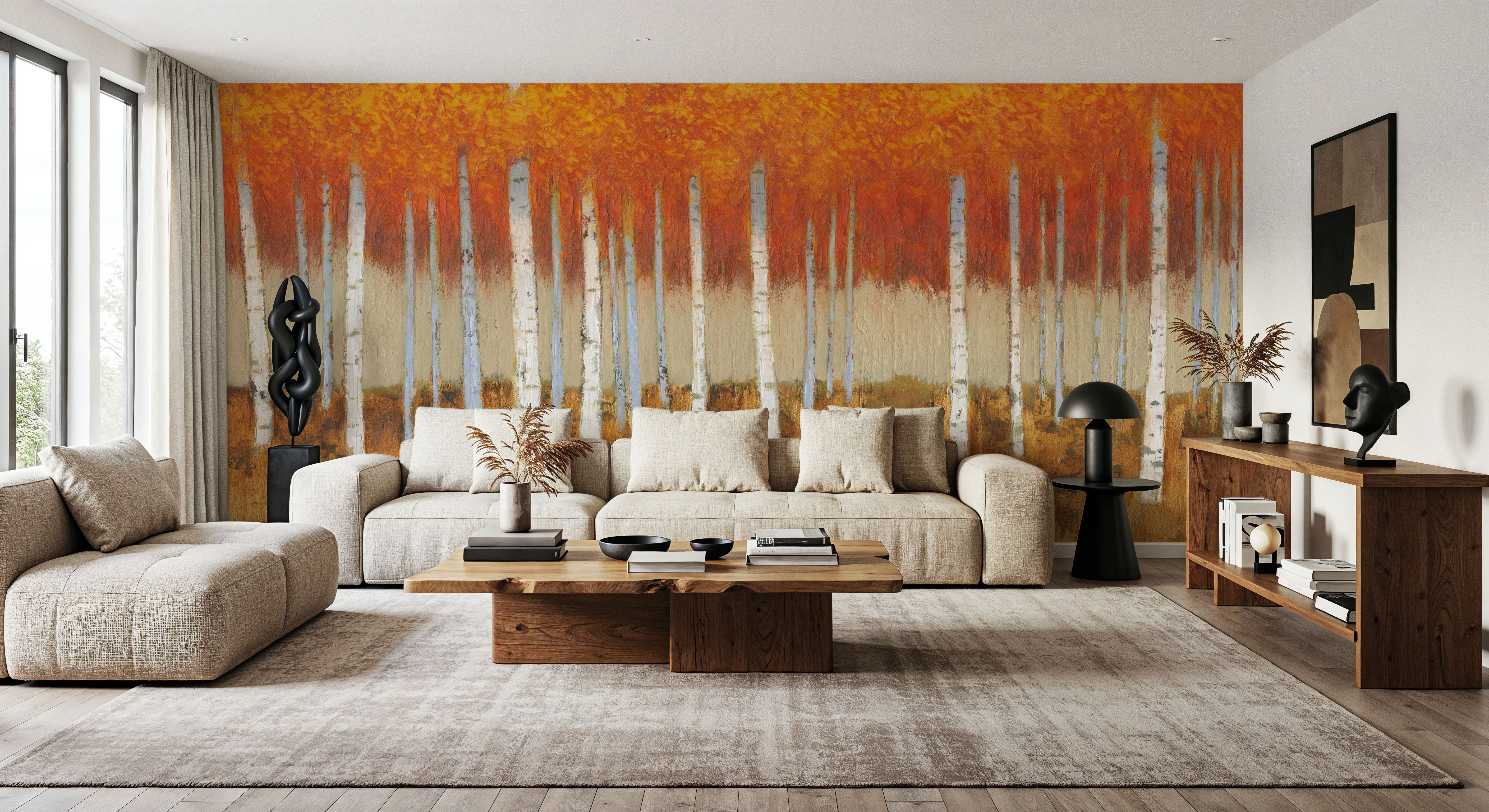 Autumn Birches