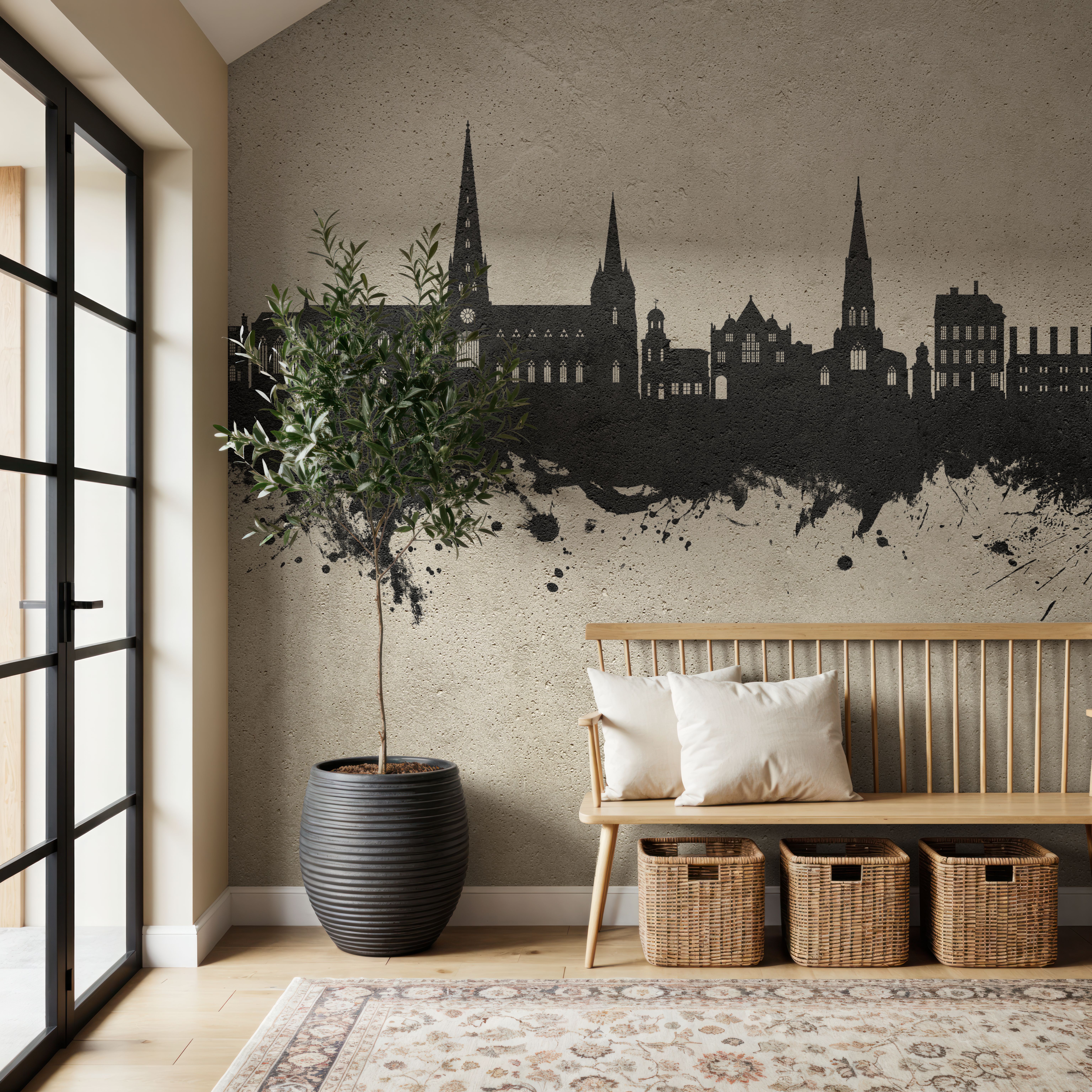 Lichfield England Skyline Concrete