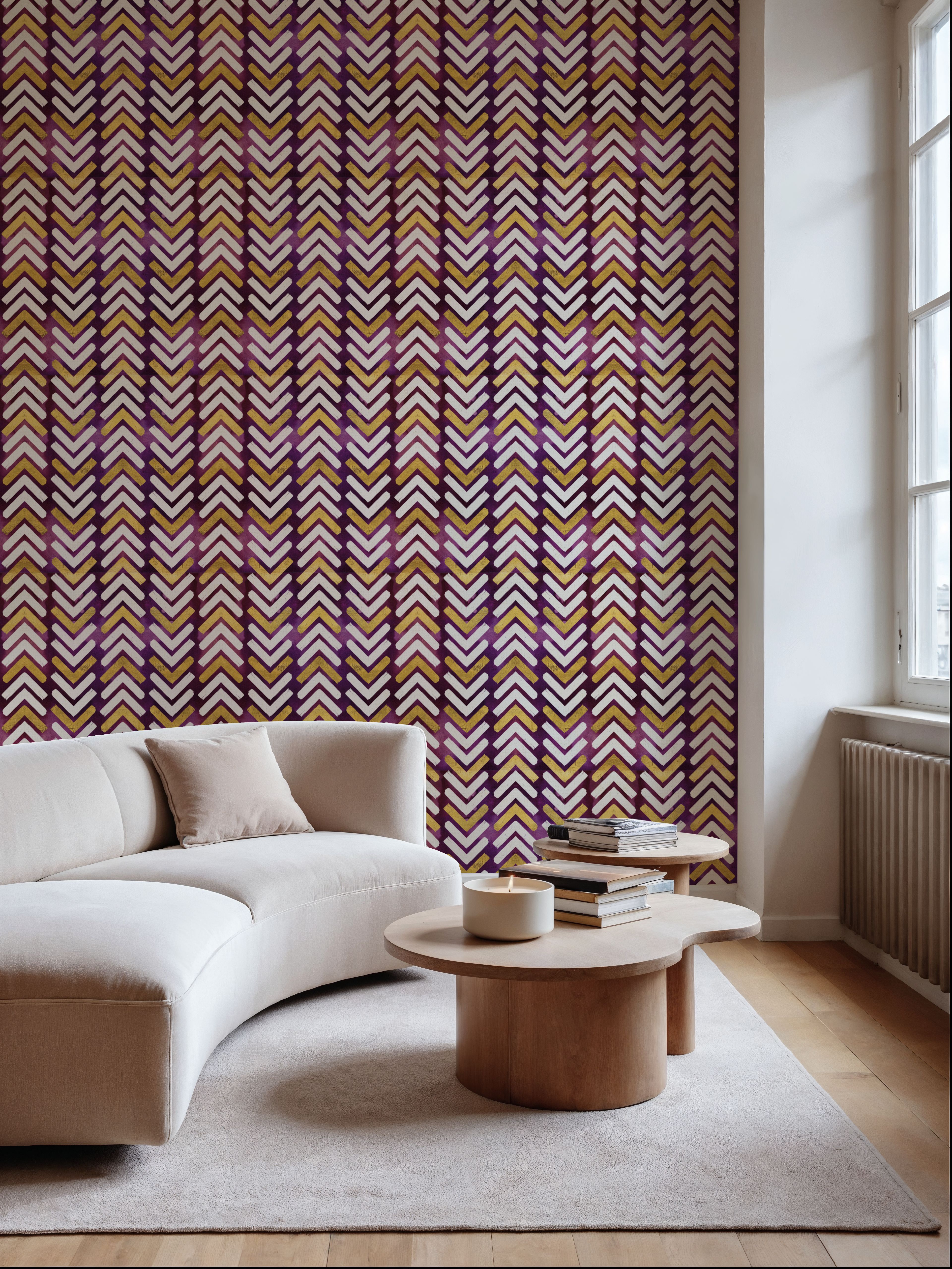 Bold Arrows Purple