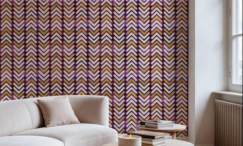 Bold Arrows Purple