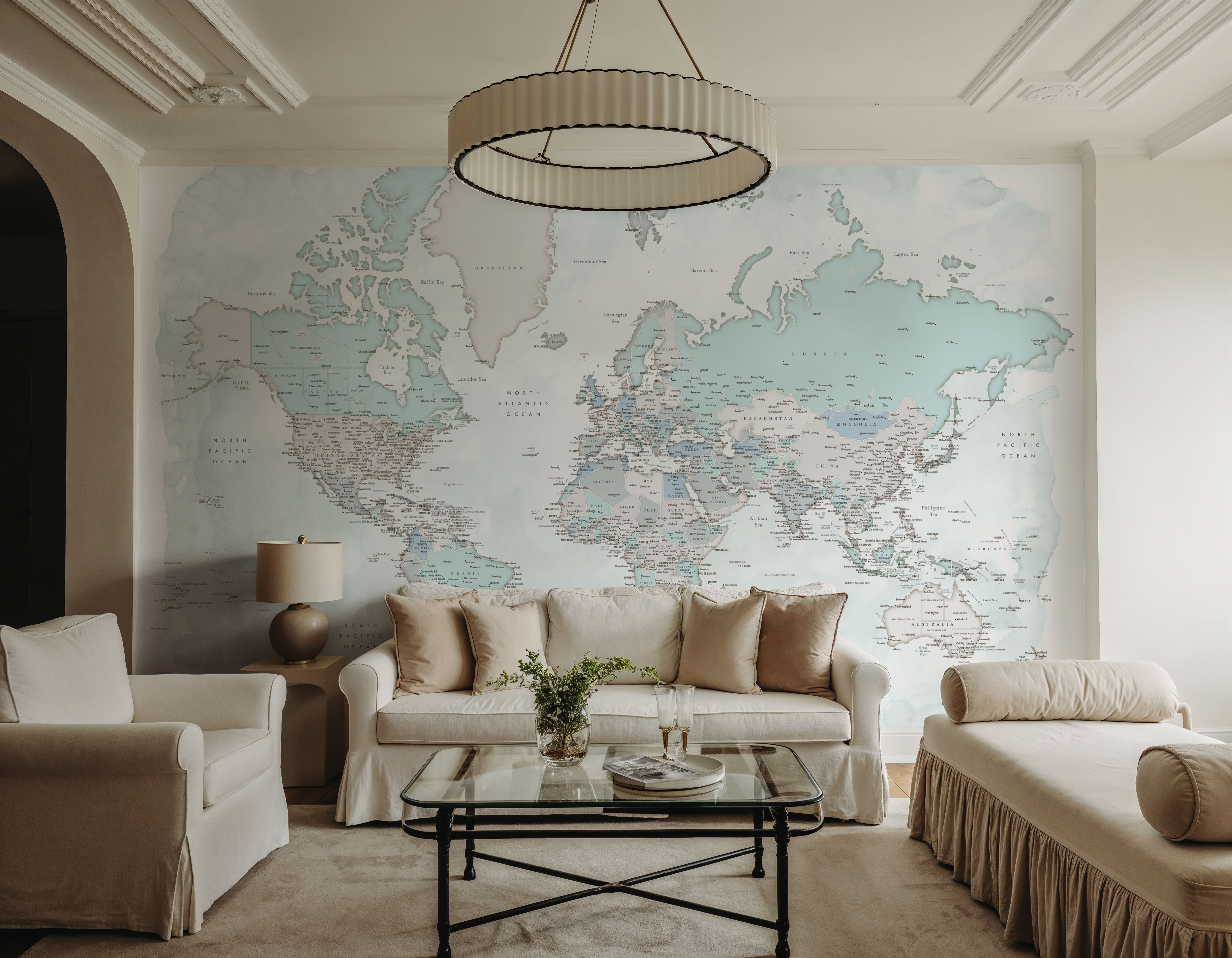 World Map Cities - Rebe