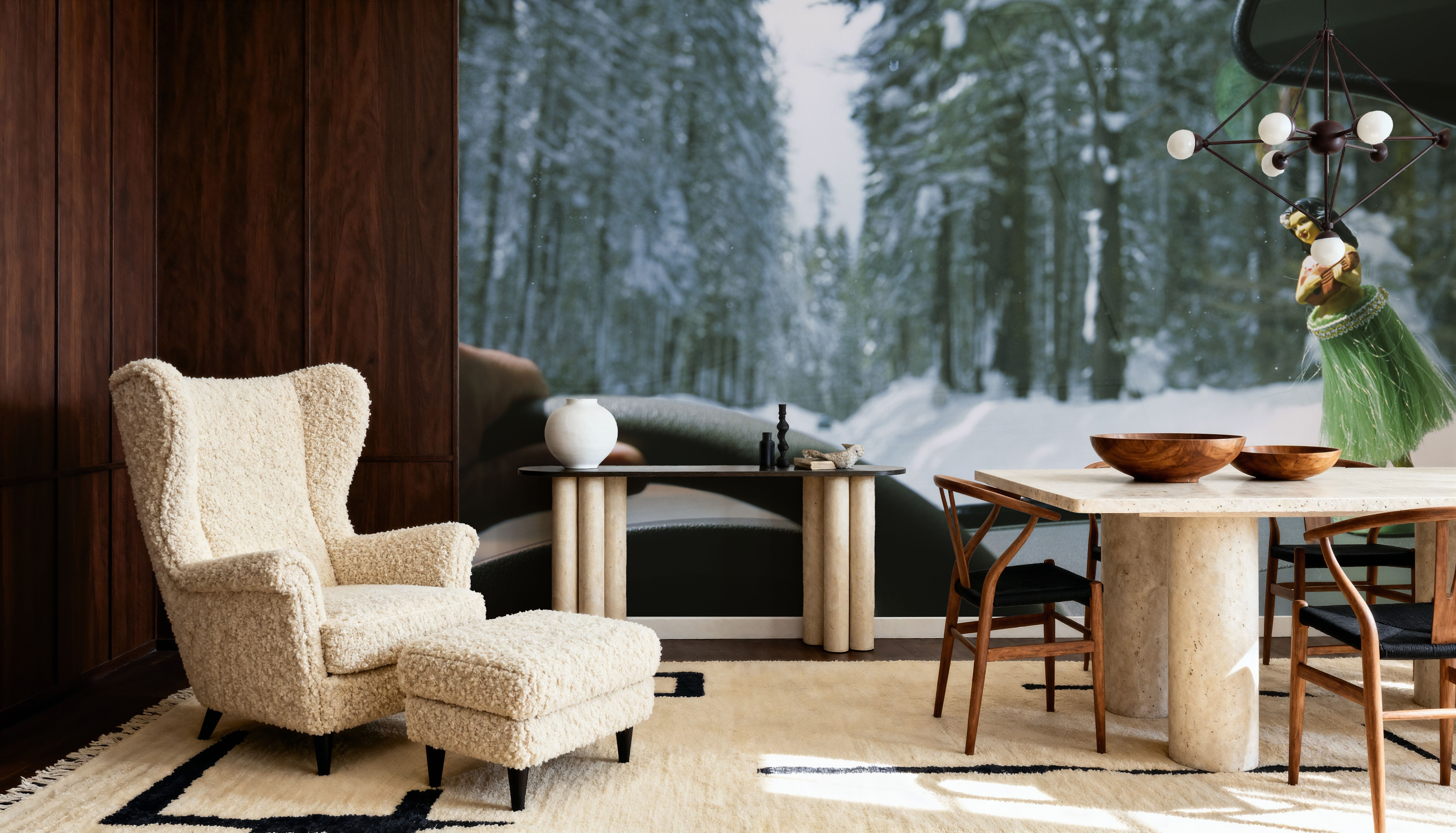 Winter Drive Companion, Wallpaper