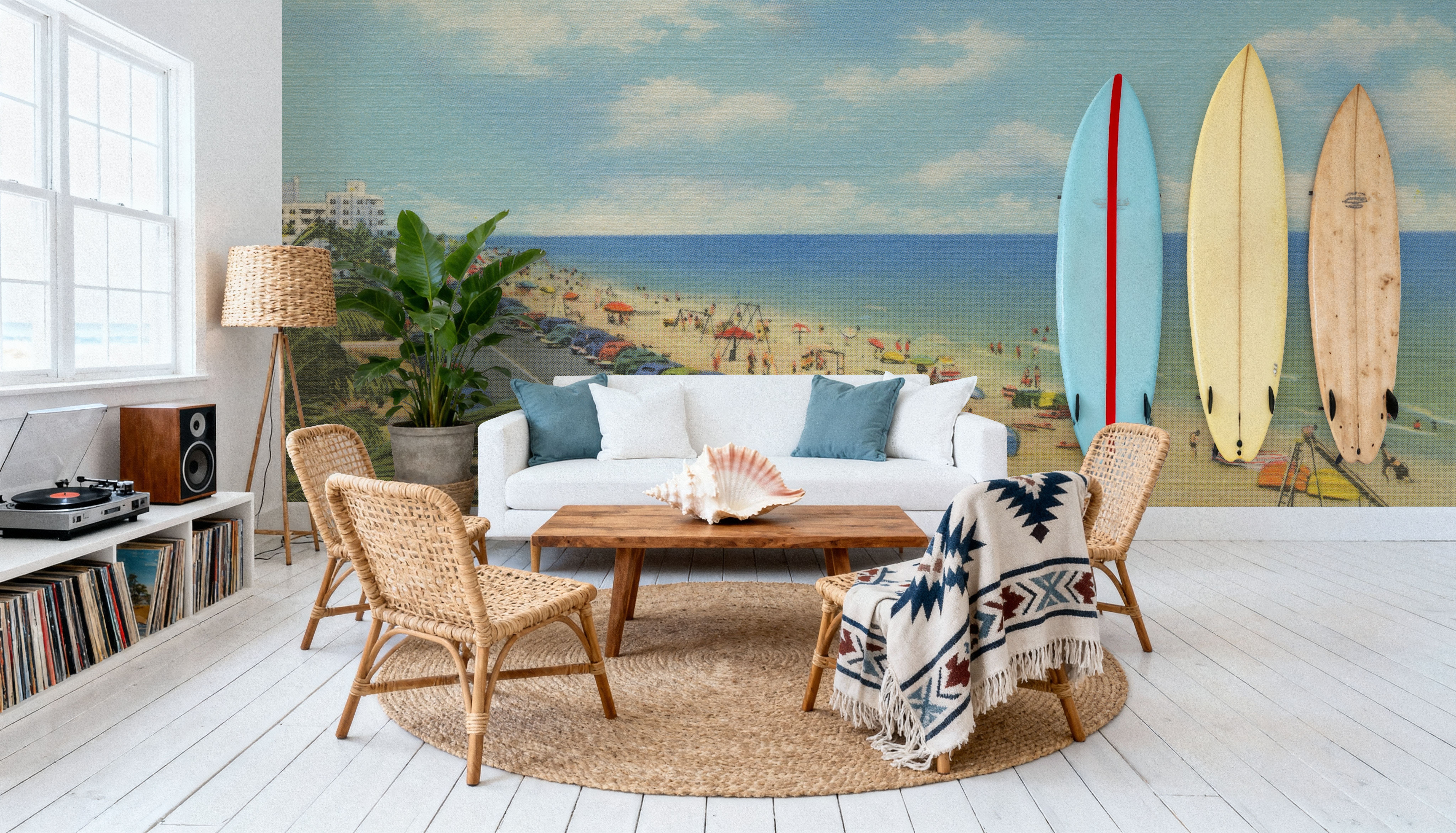 Florida Postcard I - Screenprint