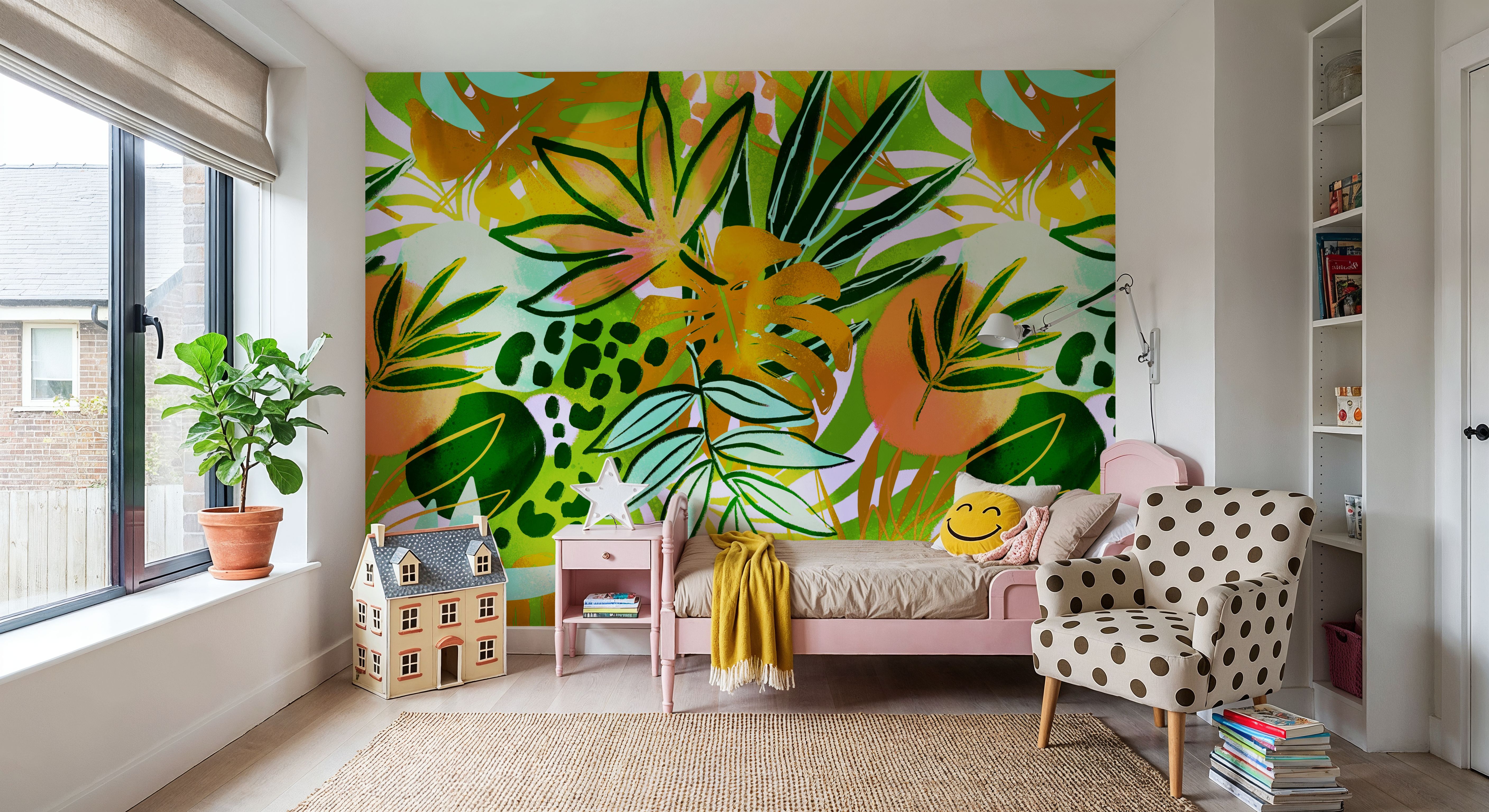 Hawaiian Leaves, Wallpaper