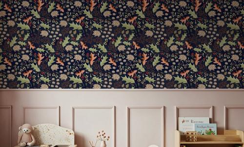 Autumn Hedgehogs, Navy
