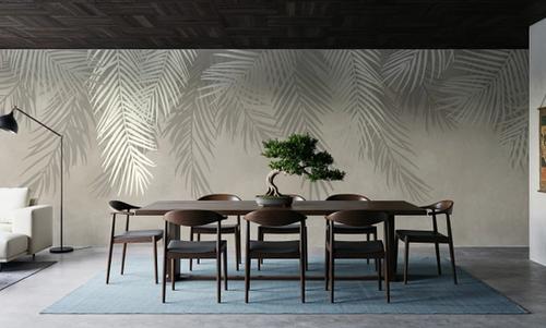 Palms Above, Sage Green