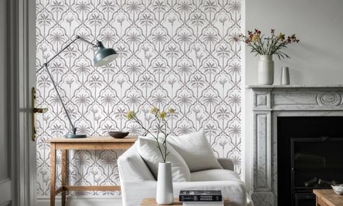 The Palm Lattice, Lavender Gray
