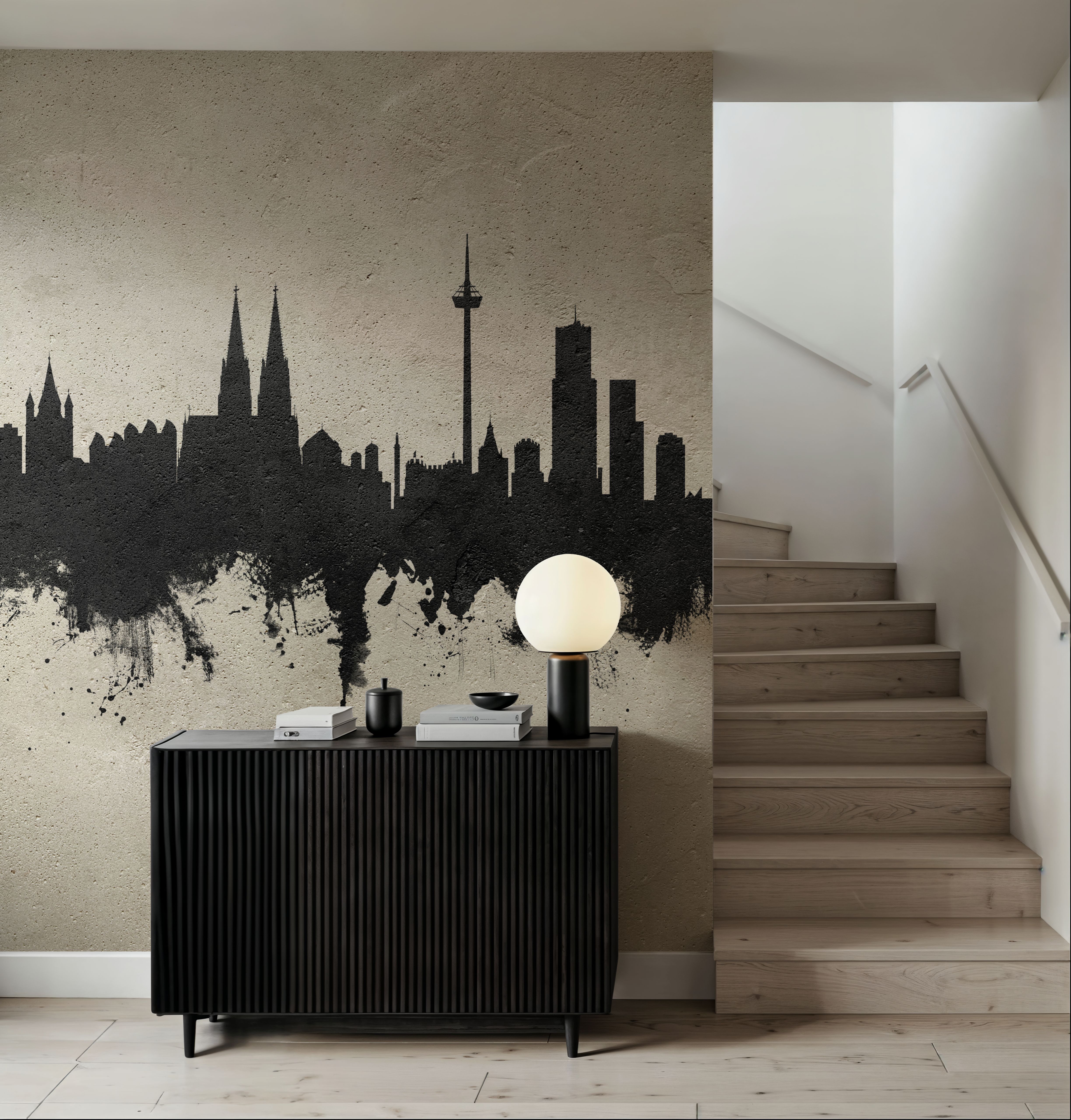 Cologne Germany Skyline Concrete