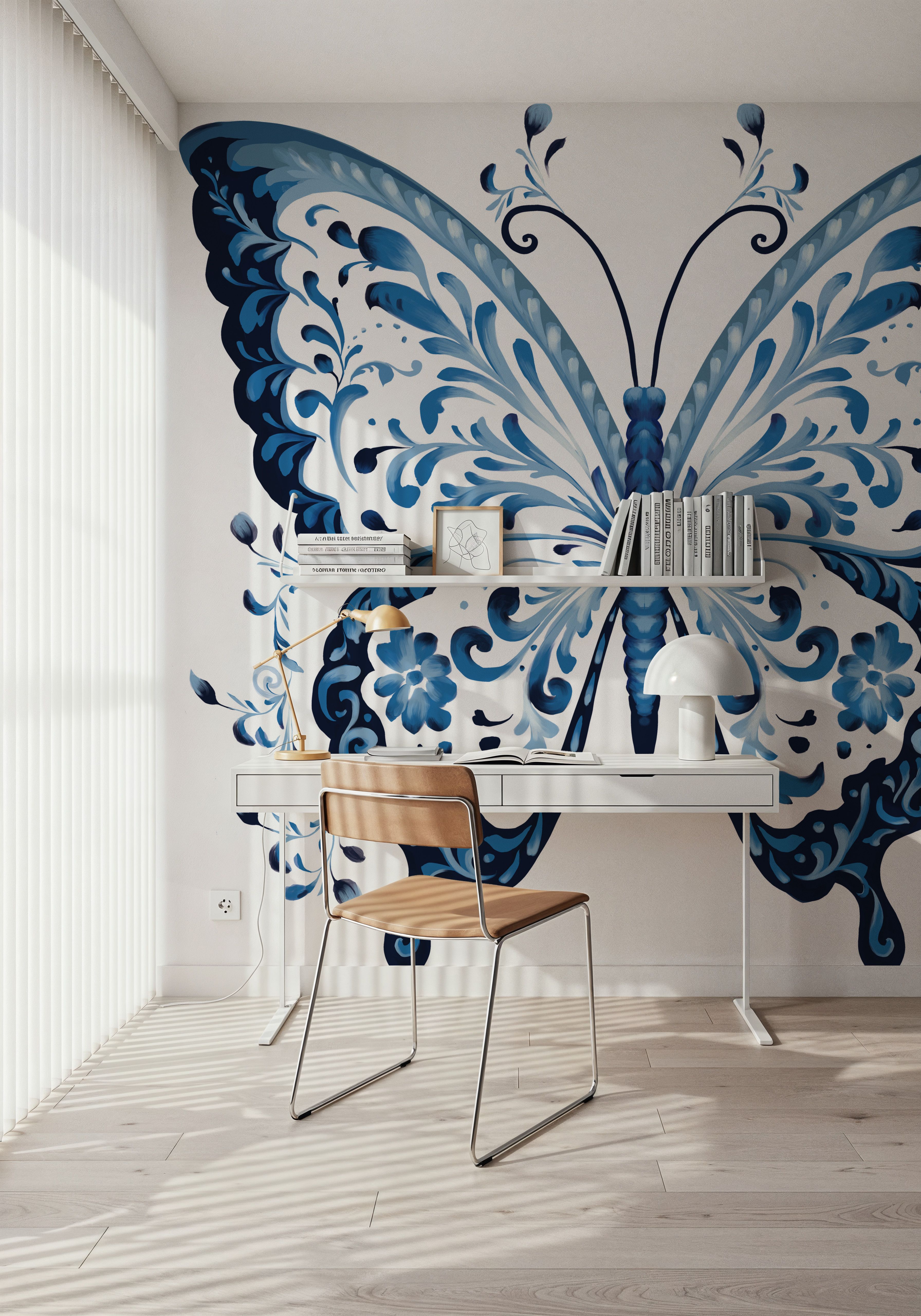 Blue Butterfly I