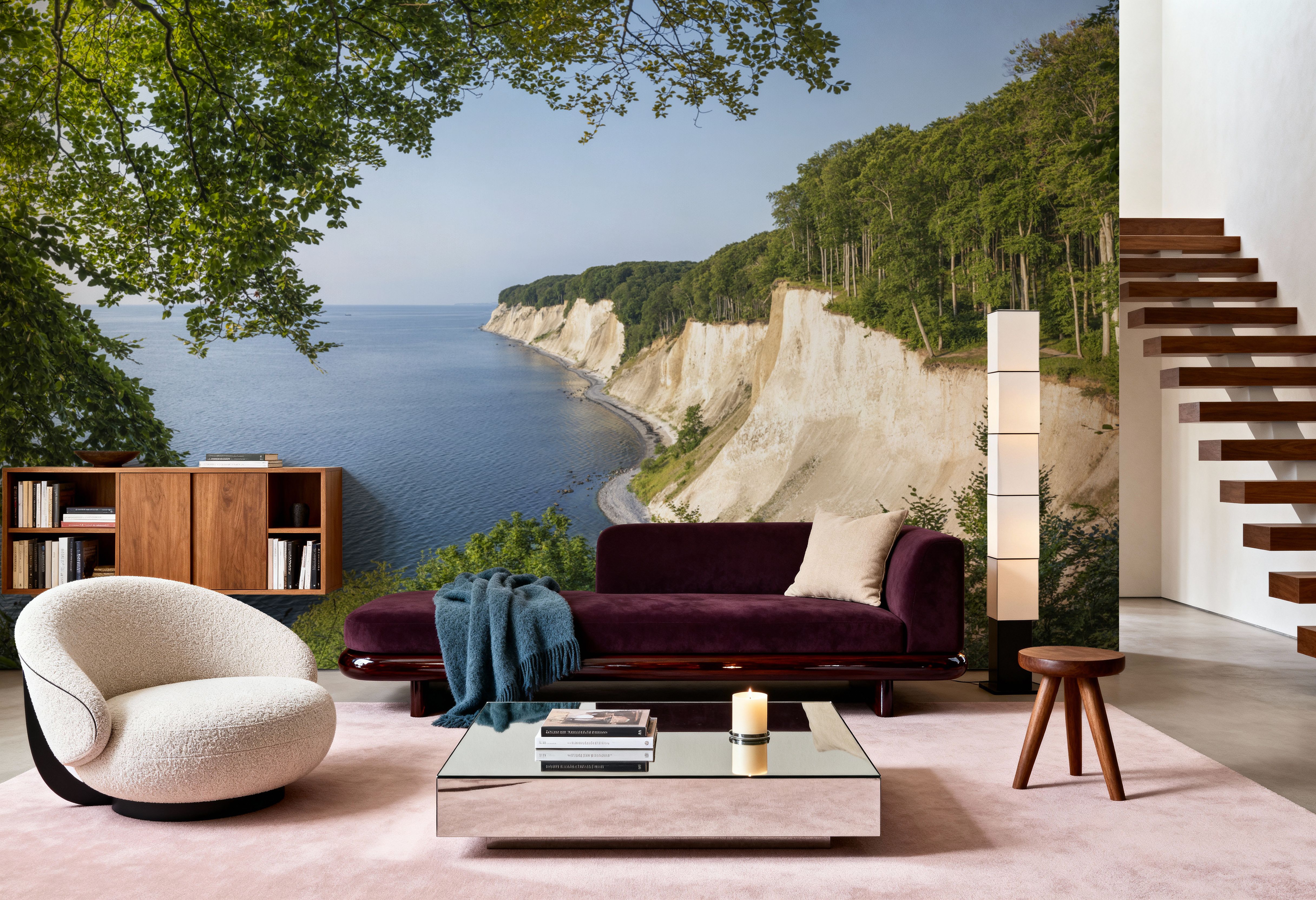 Chalk Cliffs Panorama