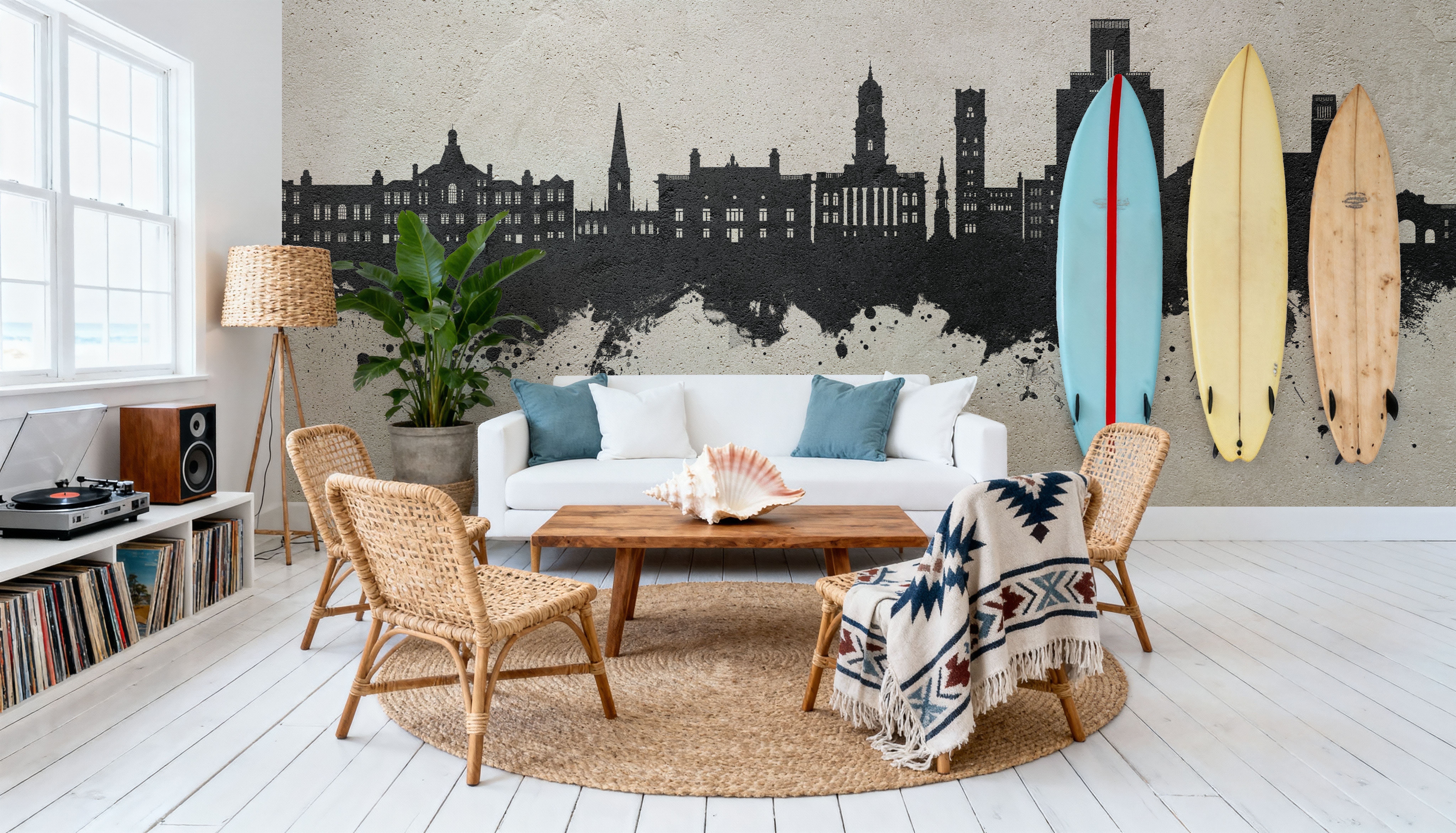 Birkehead England Skyline Concrete