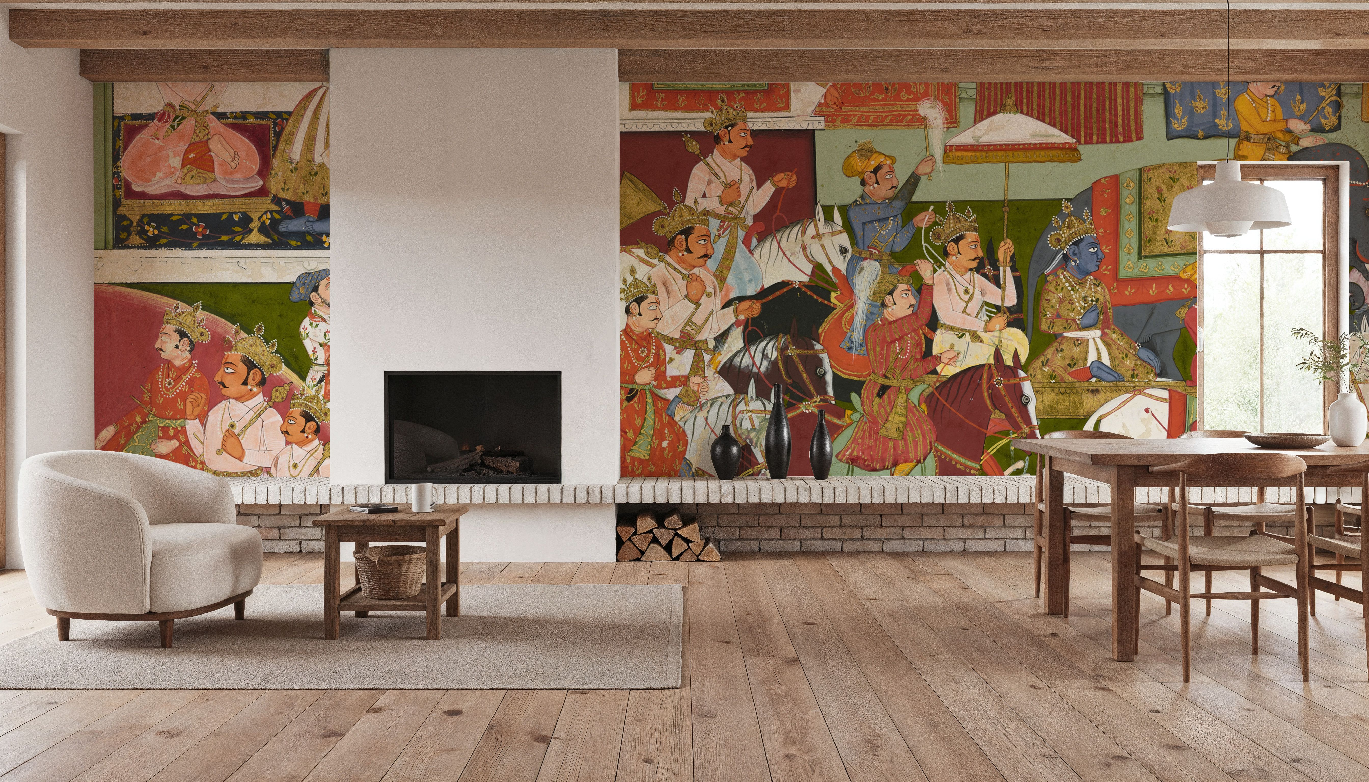 Krishna Bids Farewell