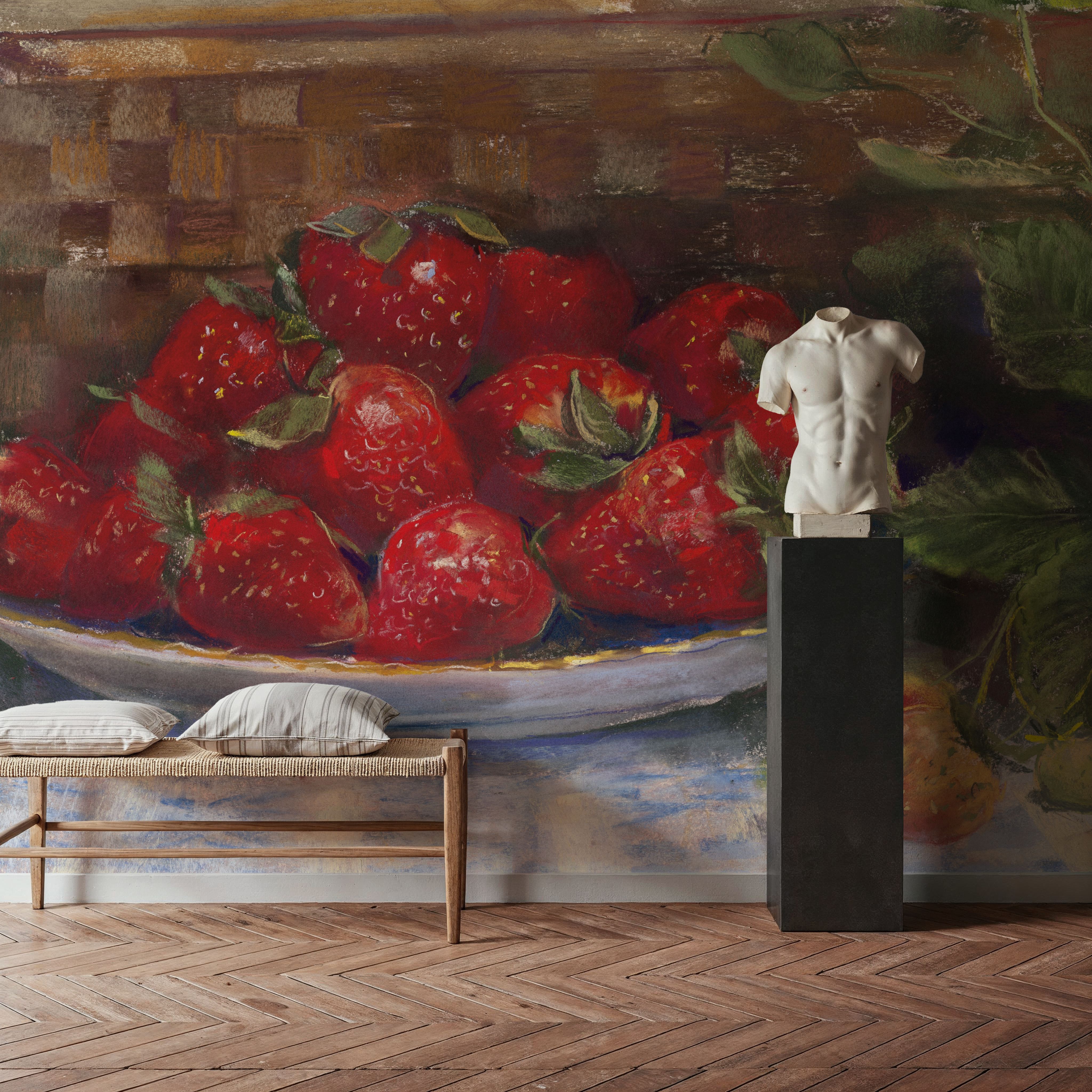 Plate of Strawberries