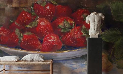 Plate of Strawberries